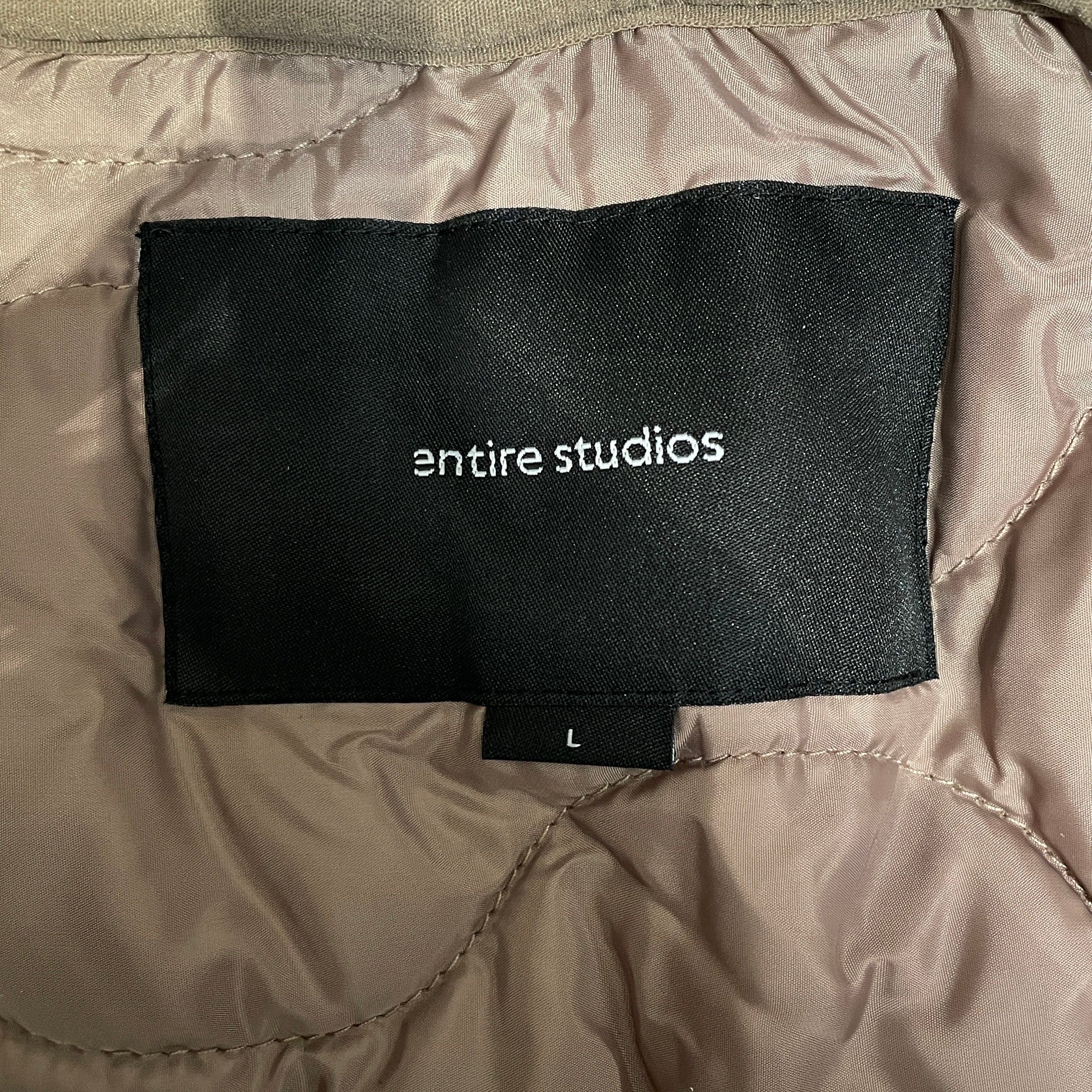 entire studios/Fleece Jacket/L/Polyester/BRW view 4