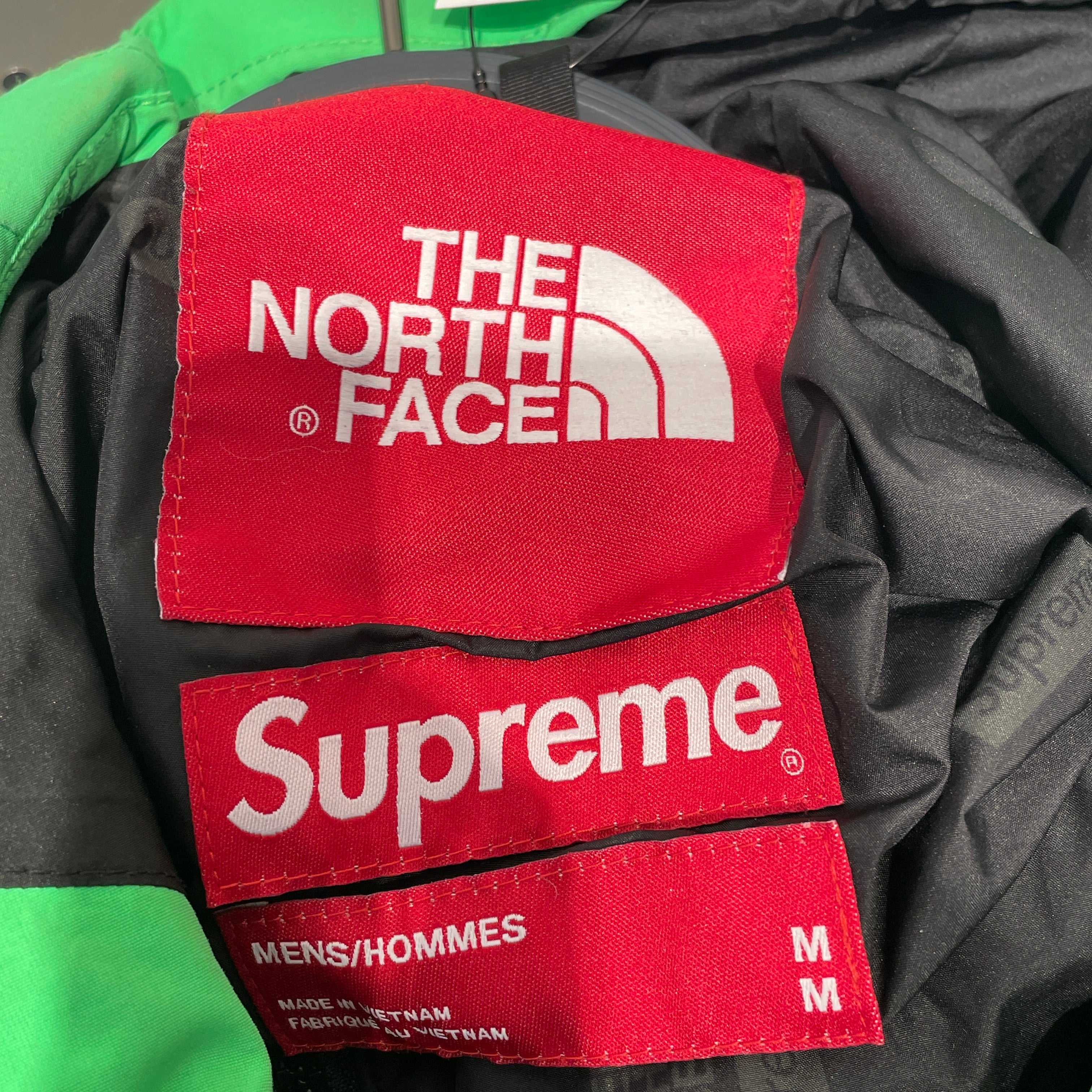 THE NORTH FACE/Windbreaker/M/Polyester/GRN/SUPREME view 3