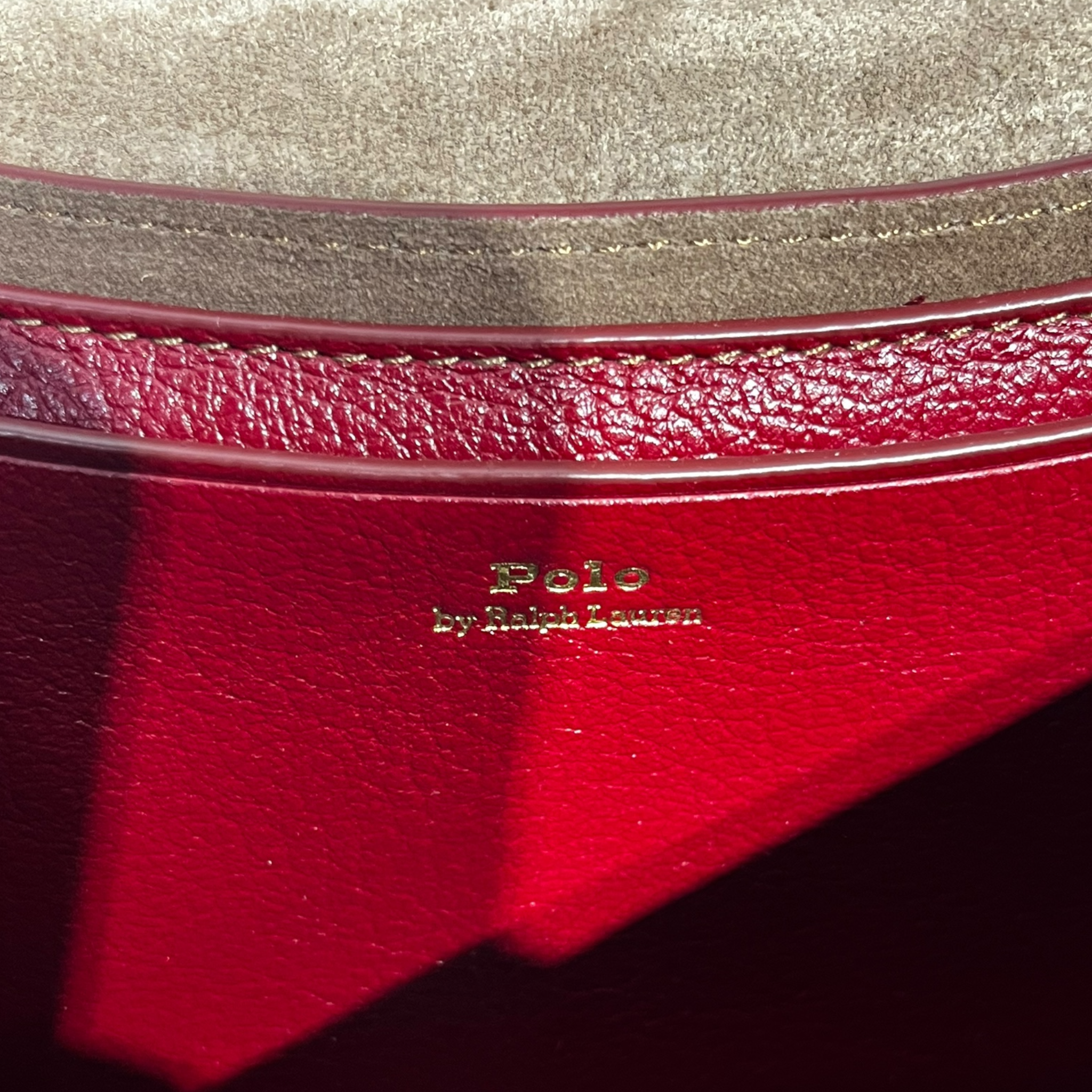 POLO RALPH LAUREN/Hand Bag/Leather/BRD/Blaze top view 8