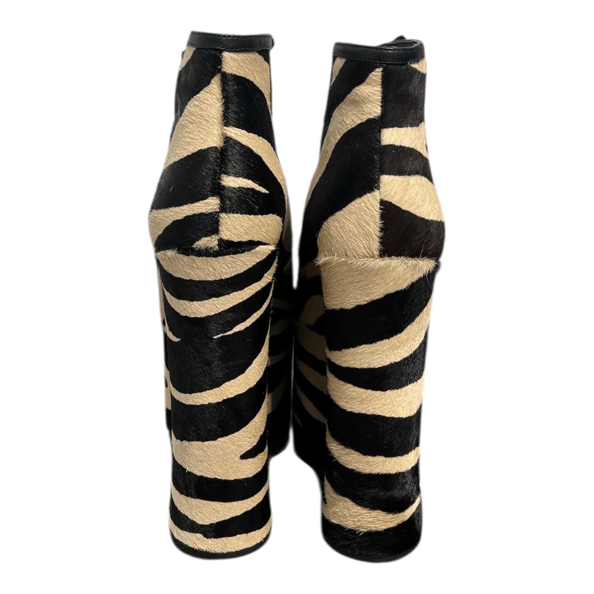 MARC BY MARC JACOBS/Heels/EU 38/All Over Print/BLK/ZEBRA PRINT PLATFORM view 3