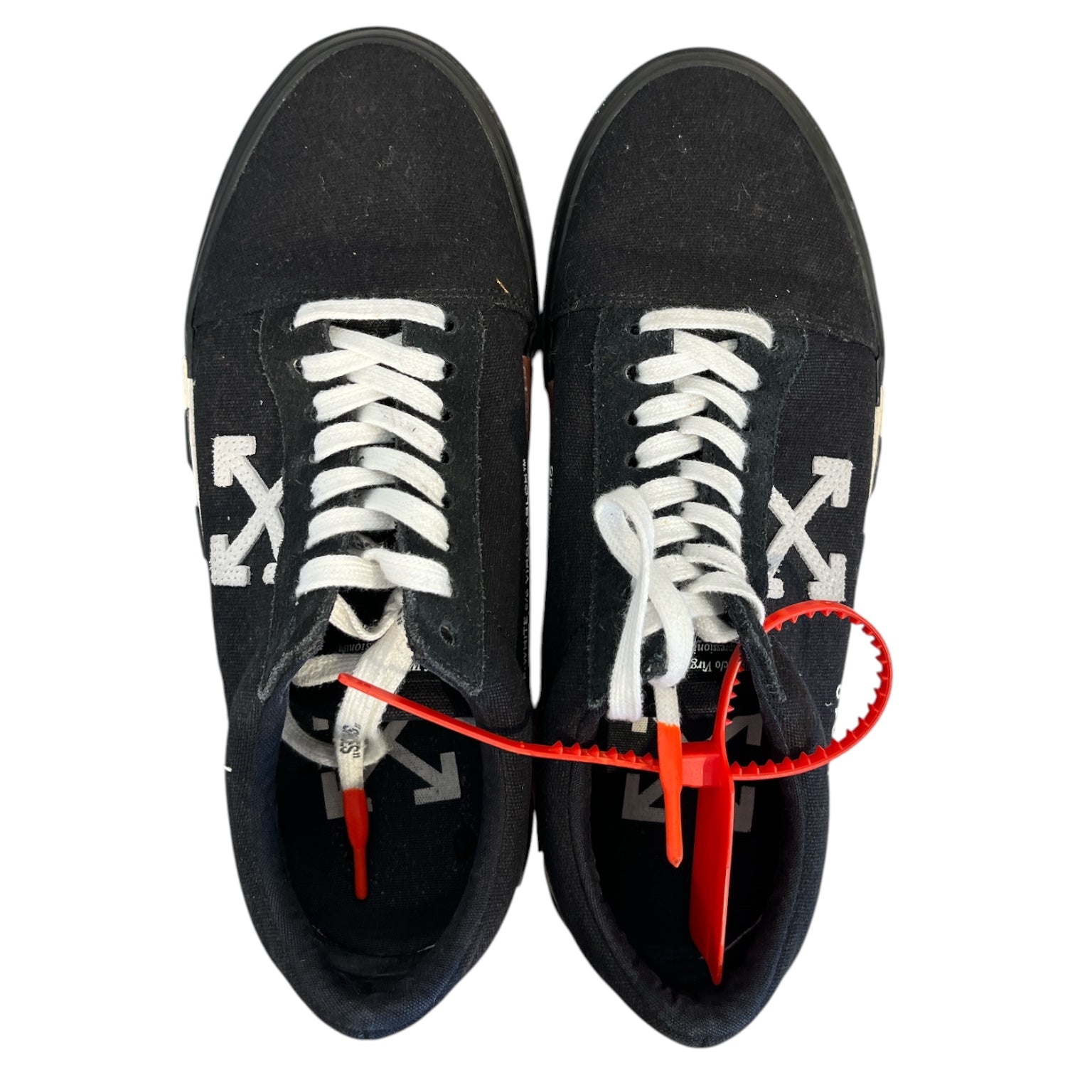 OFF-WHITE/Low-Sneakers/US 8/BLK/vulc view 4