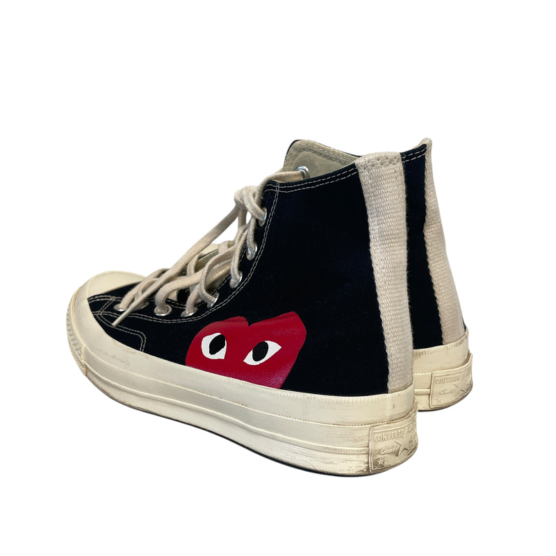 CONVERSE/Hi-Sneakers/US 8/BLK/Comme Des Garcon High