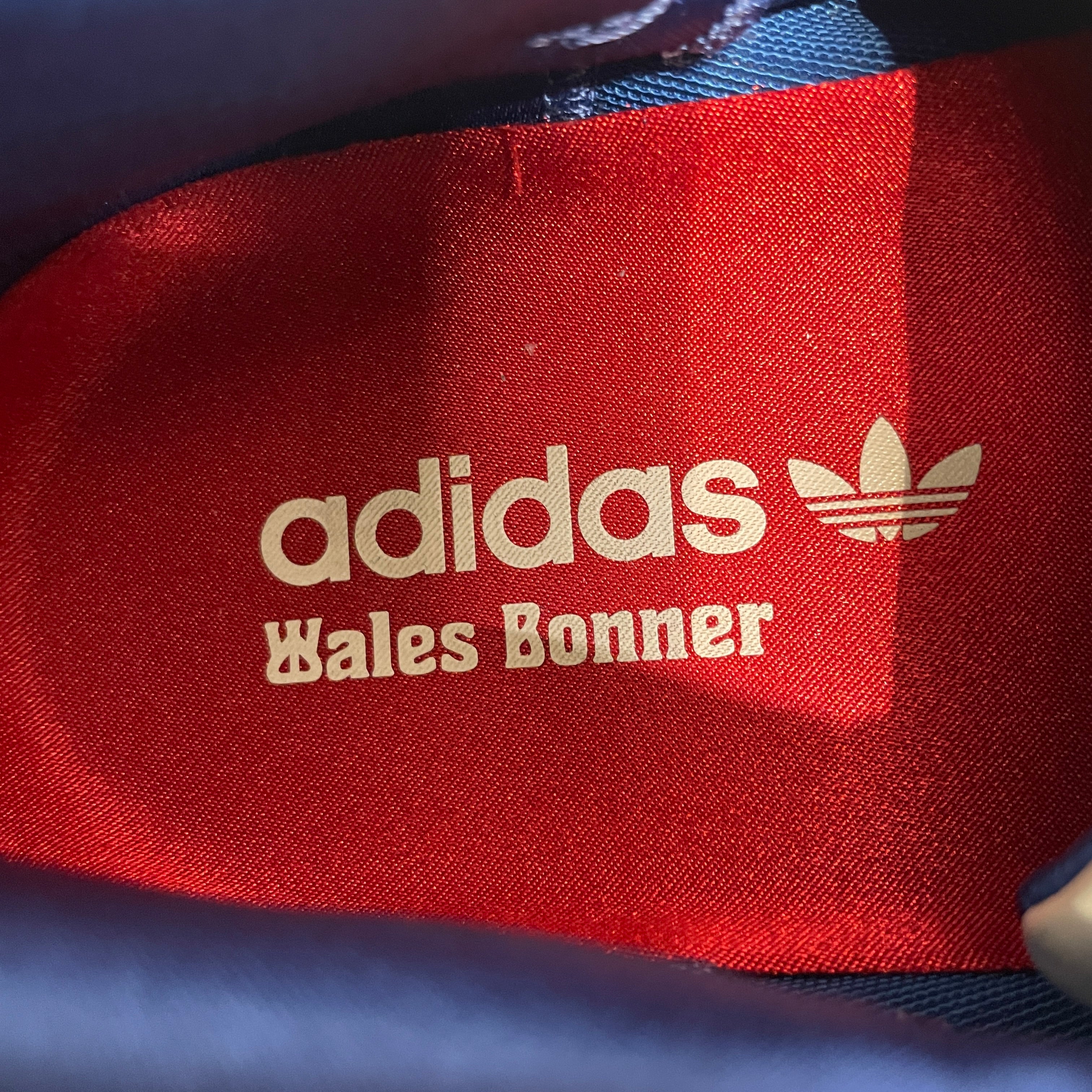 adidas/WALES BONNER/Low-Sneakers/US 10/Cotton/BLU/CROCHET 3 STRIPE view 5