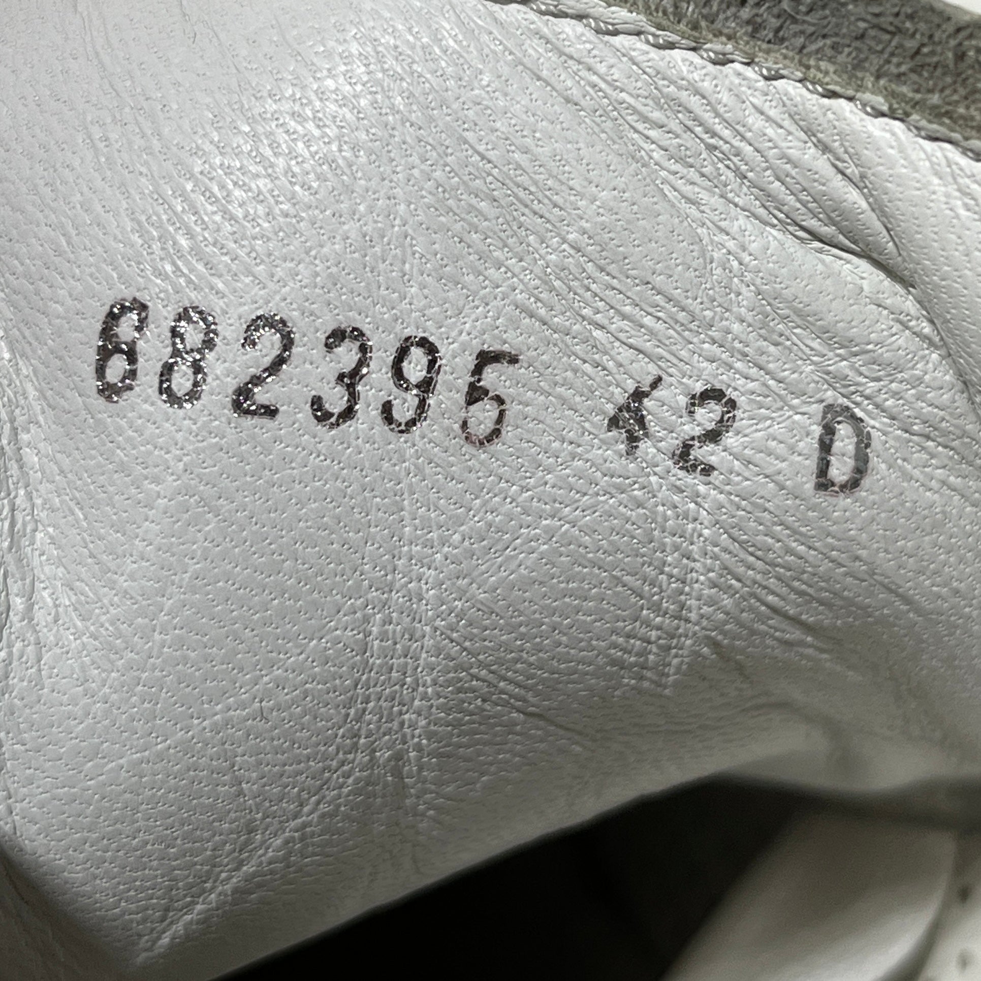Alexander McQueen/Low-Sneakers/EU 42/Leather/WHT/mesh sneaker view 5
