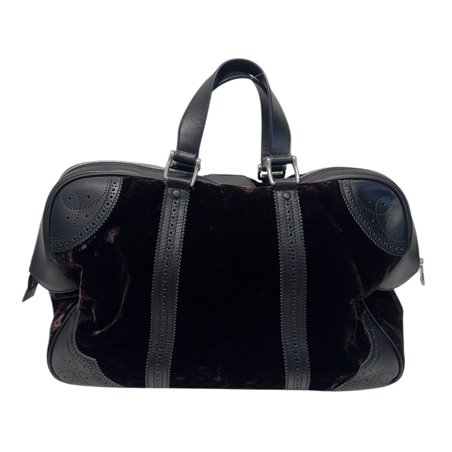 GUCCI/Tote Bag/MLT/gucci velvet helmut duffel bag view 2