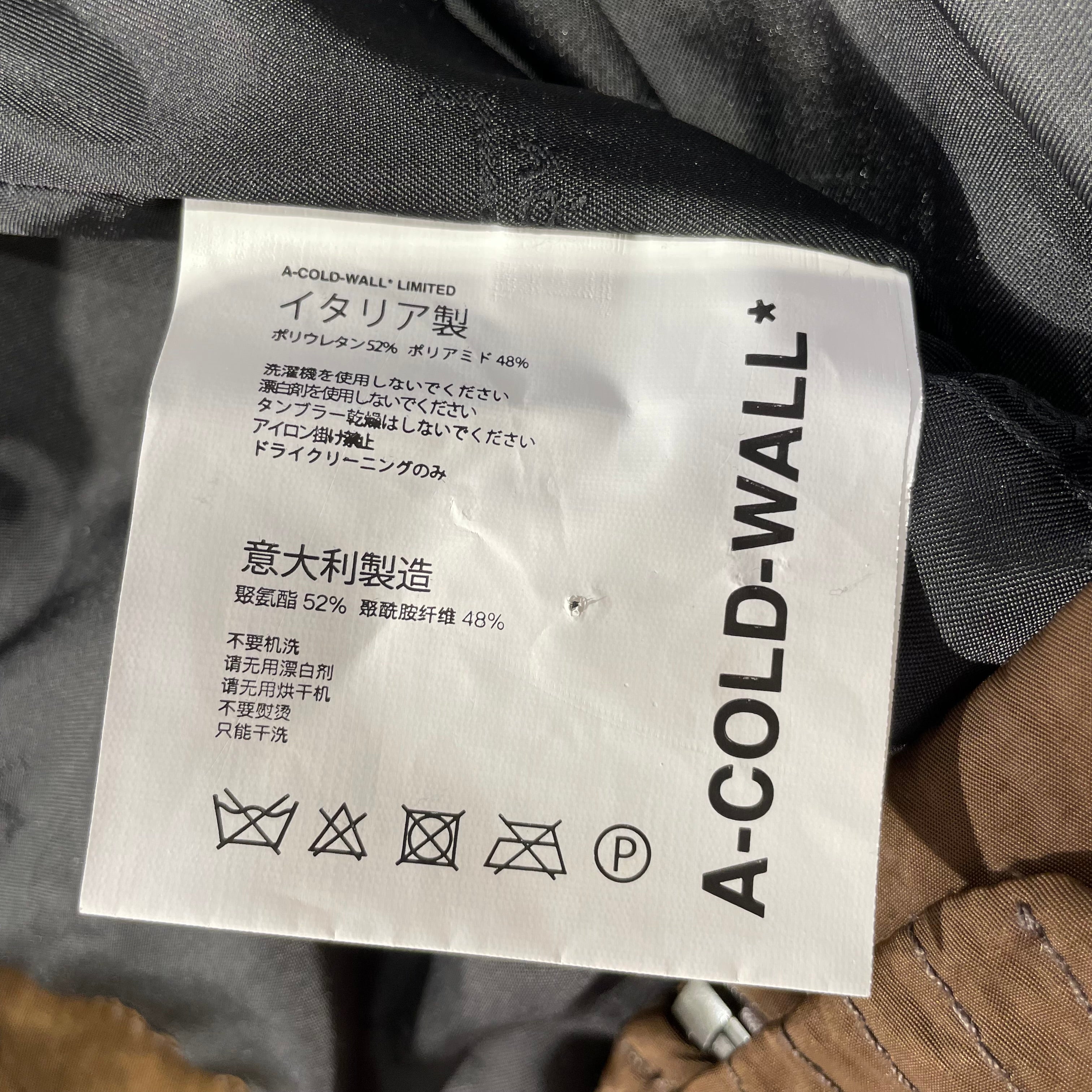 A-COLD-WALL/Coat/XL/BRW/QUILTED SULIVEN JACKET view 5
