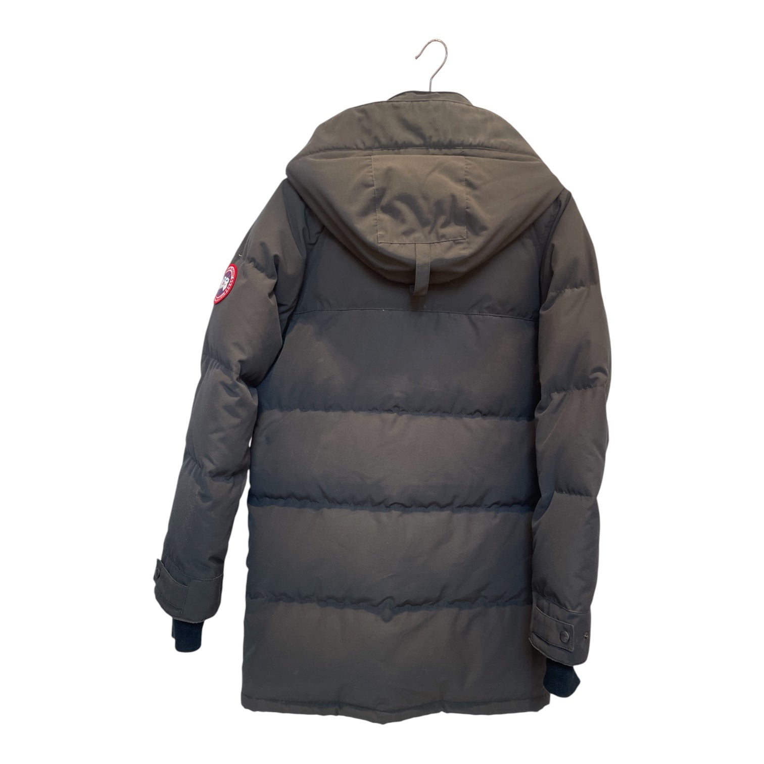 CANADA GOOSE/Coat/M/Polyester/BLK/canada goose tag on pocket view 2