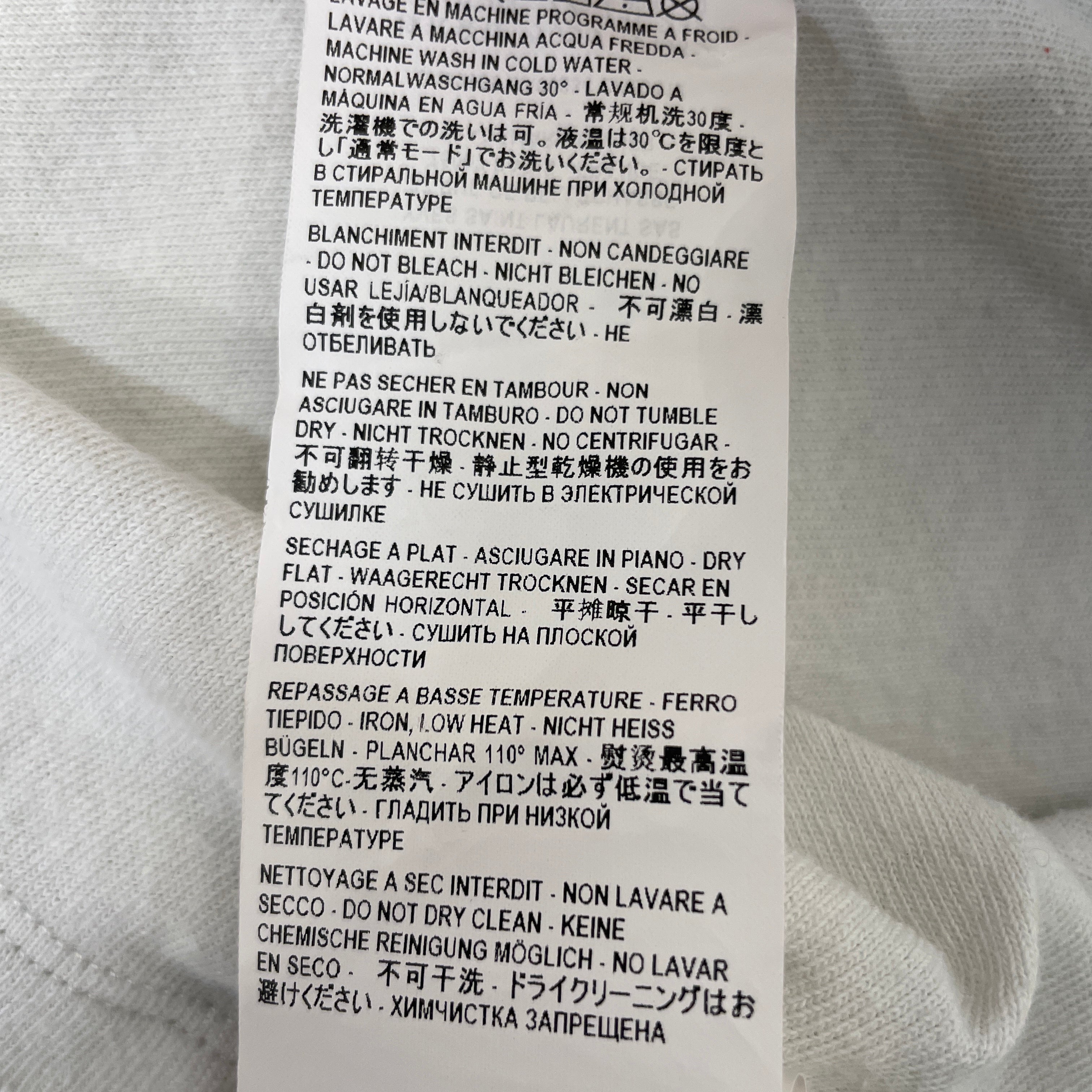 YVES SAINT LAURENT/T-Shirt/M/Cotton/WHT/city logo view 3