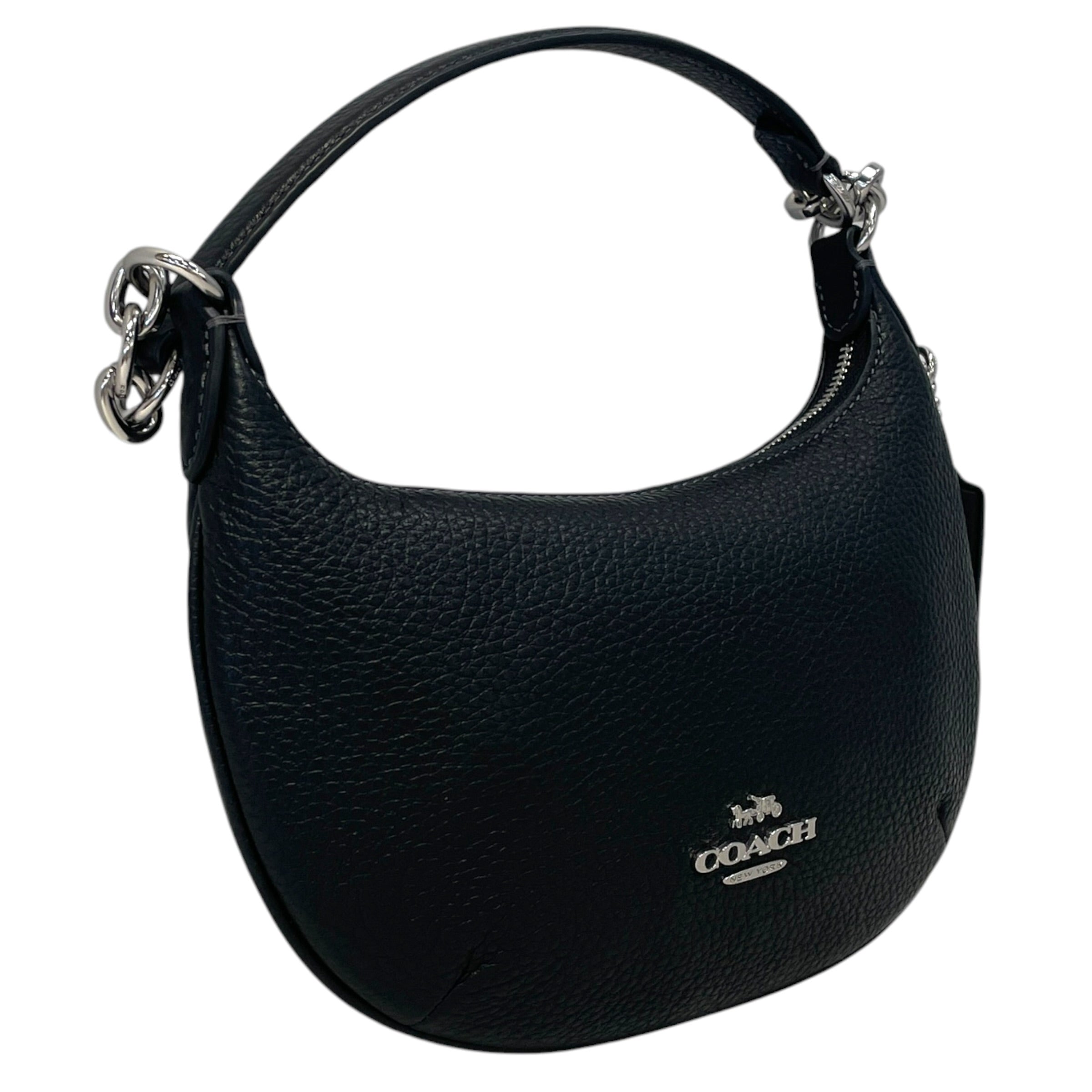 COACH/Hand Bag/Leather/BLK/mini payton view 6