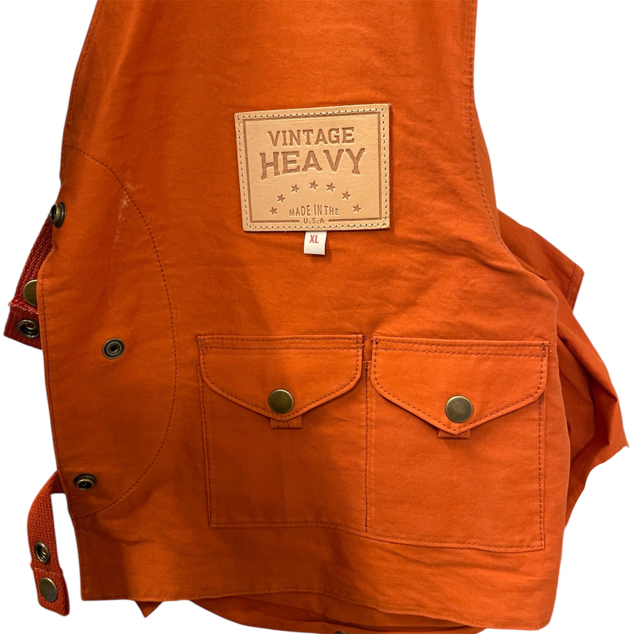 VINTAGE HEAVY/Vest/XL/Suede/ORN/REVERSIBLE SUEDE VEST NWT view 4