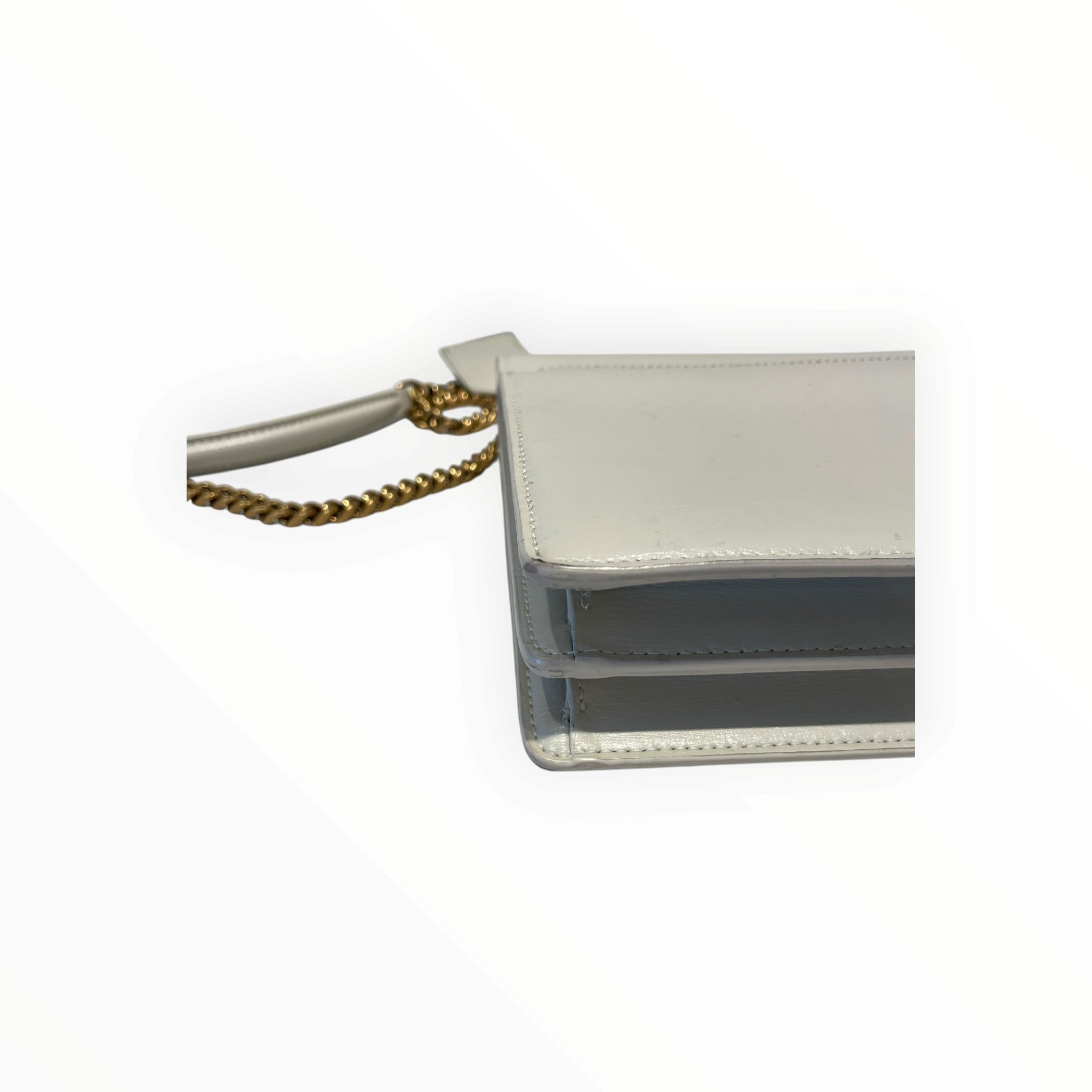 YVES SAINT LAURENT/Bag/Leather/CRM/Sunset Med view 12