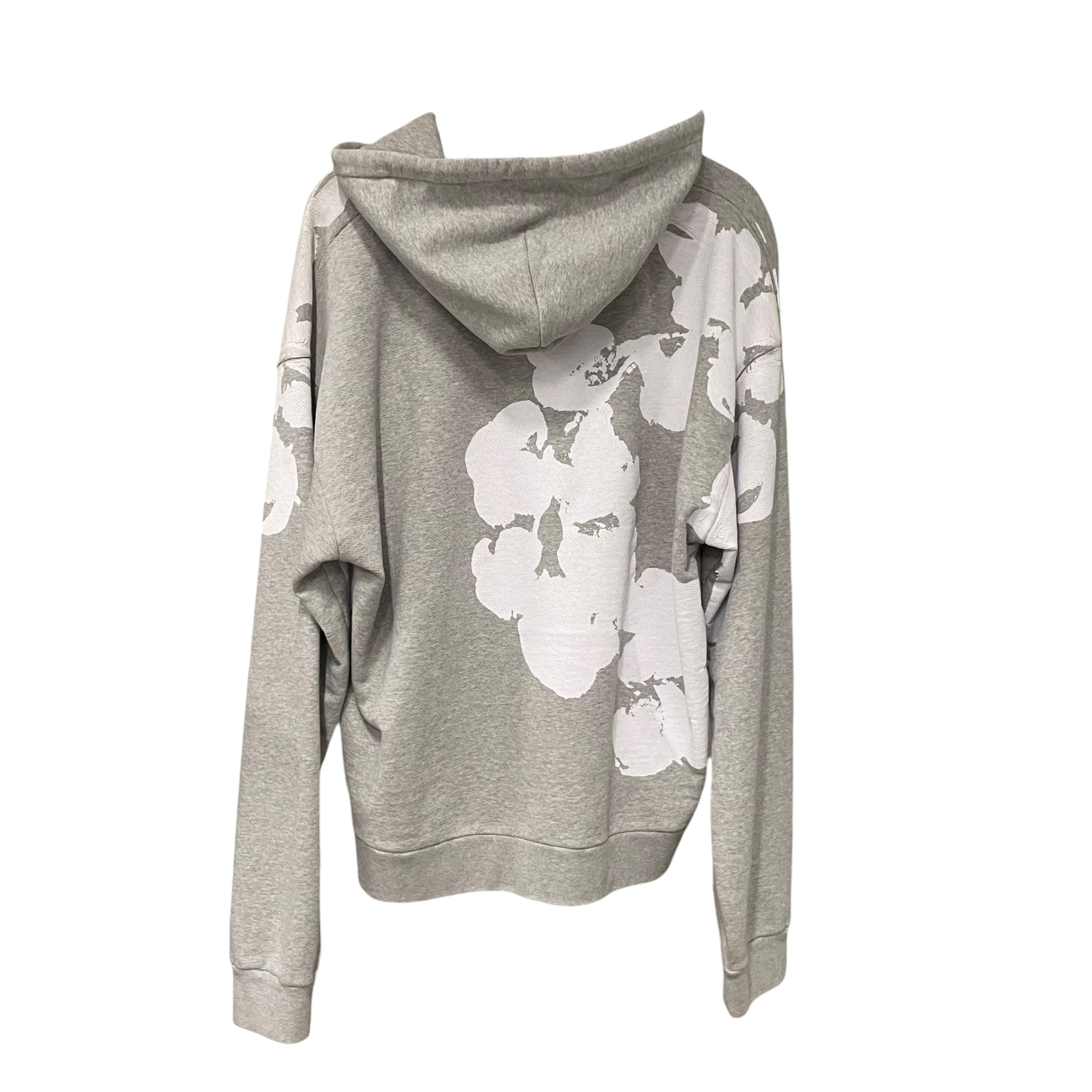 DENIM TEARS/Hoodie/XL/Cotton/GRY/LARGE COTTON WREATH view 2