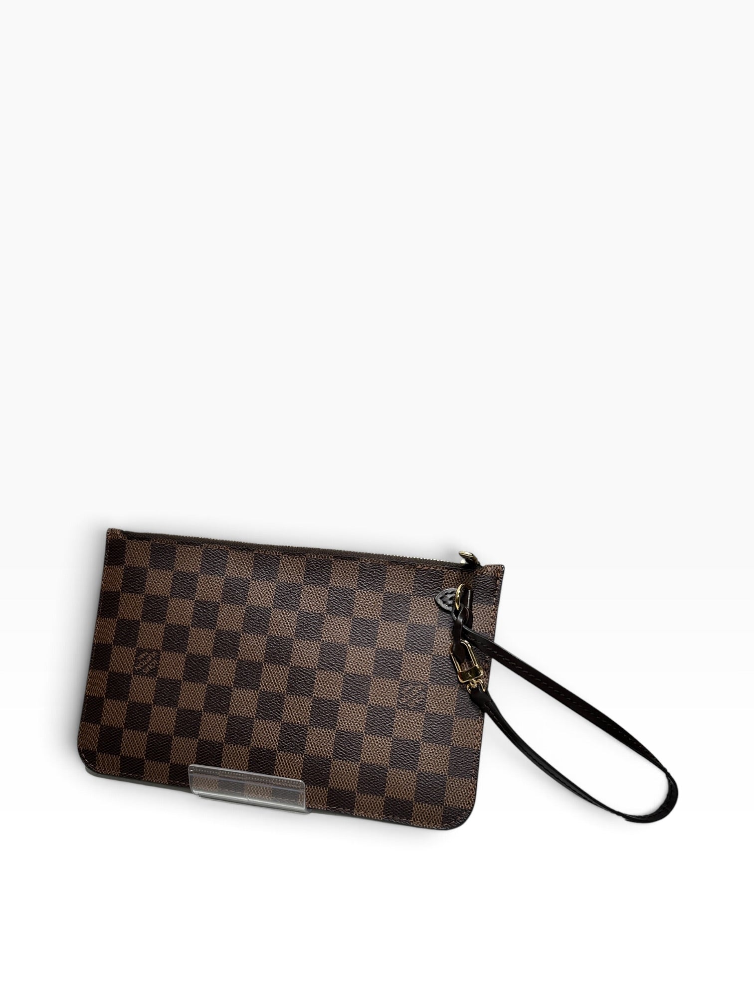 LOUIS VUITTON/Clutch Bag/All Over Print/Leather/BRW/DAMIER PRINT CLUTCH view 2
