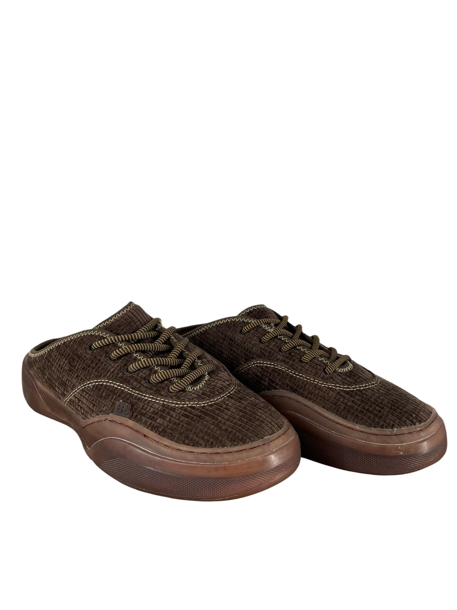 ERL/Low-Sneakers/US 10/Cotton/BRW/CAMINO SLIP ON view 1