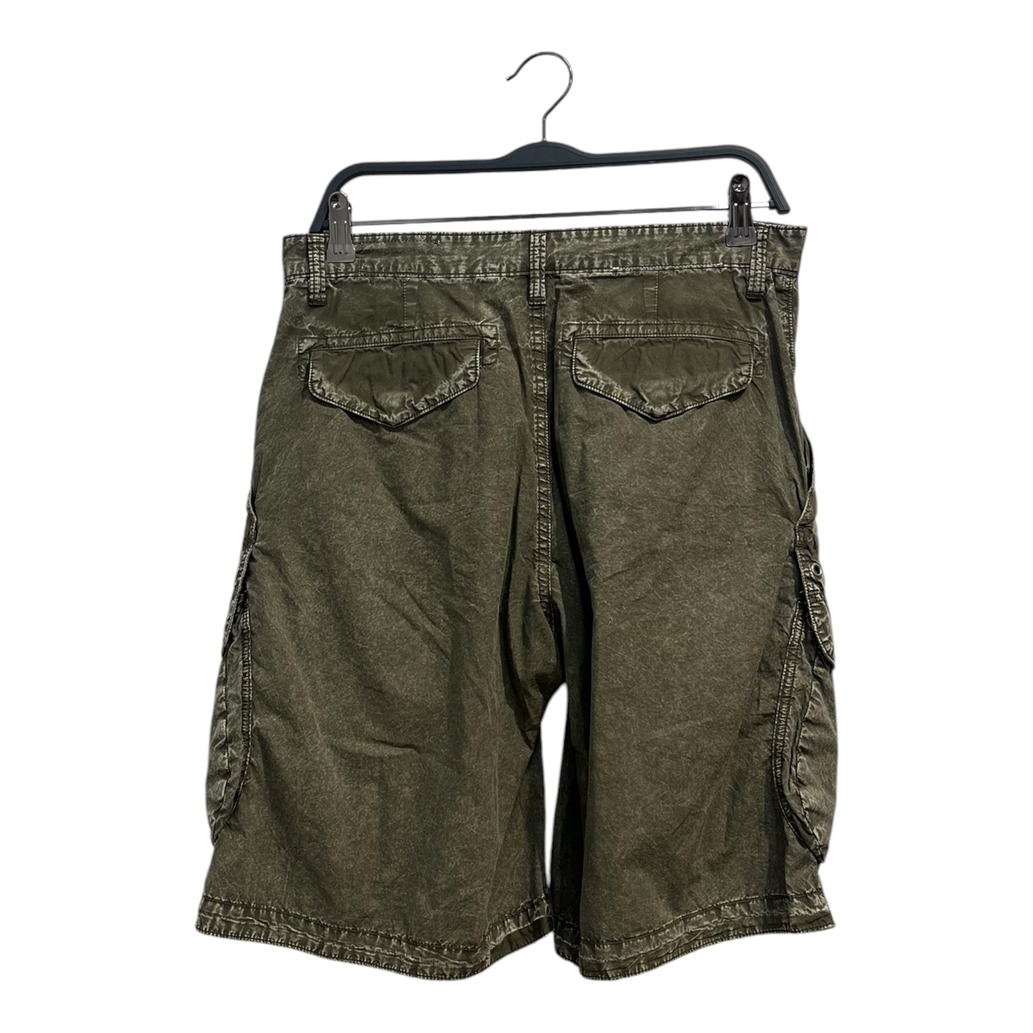 R13/Shorts/30/Cotton/GRN/ACID WASH CARGO view 2