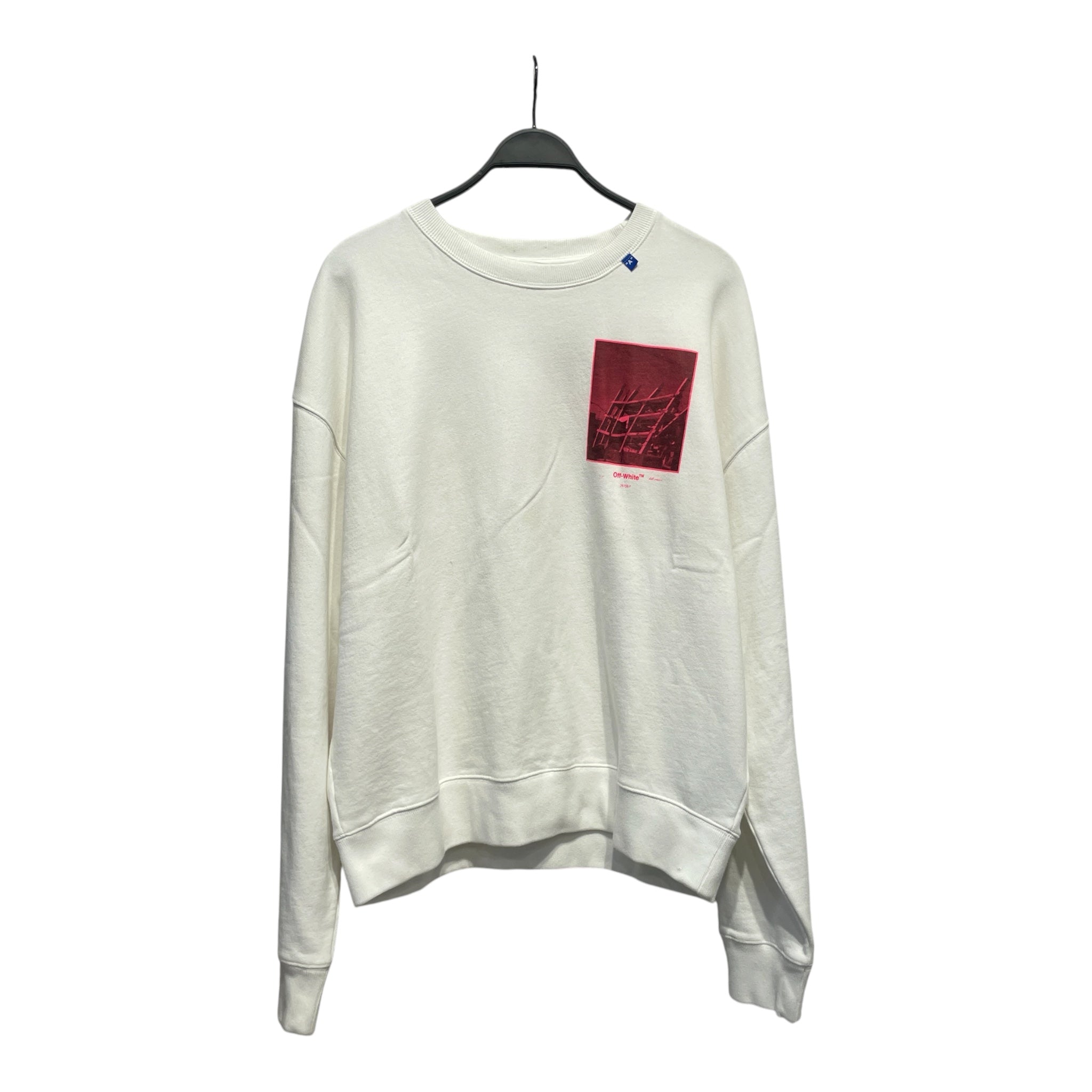 OFF-WHITE/Sweatshirt/XL/Cotton/WHT/2020 INCOMPIUTO view 1