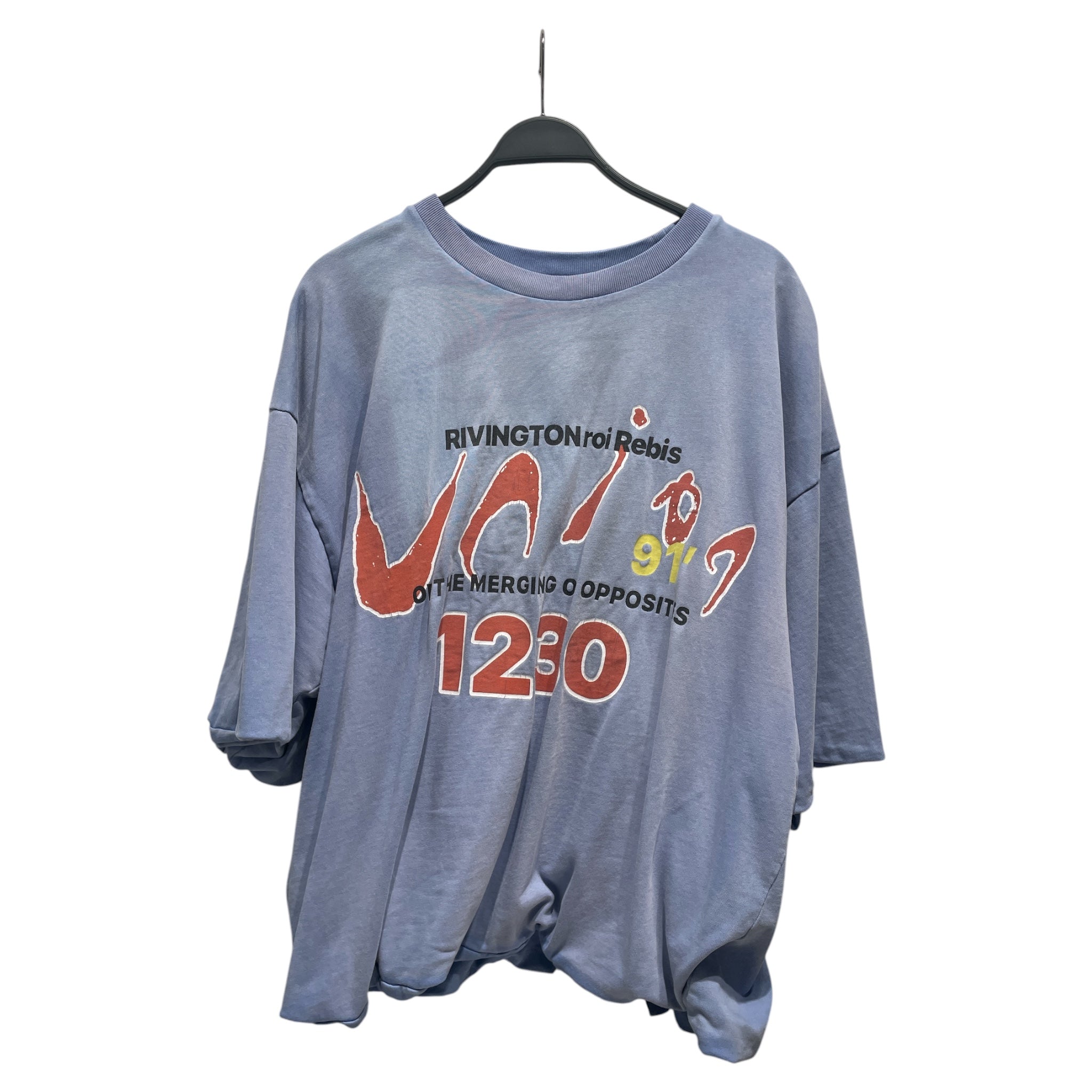 RRR123 RIVINGTON roi Rebis/Union Los Angeles/T-Shirt/1/Cotton/PPL/"Faith Not Magic" Double Tee view 1