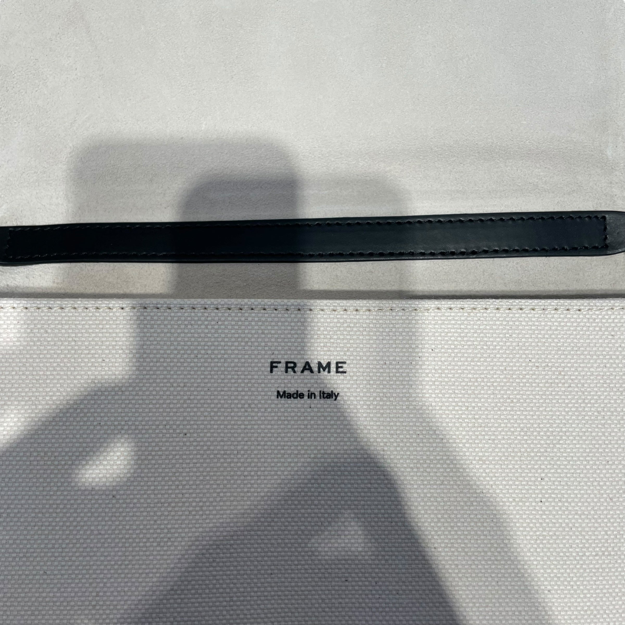 FRAME/Cross Body Bag/Cotton/CRM/le signature view 5