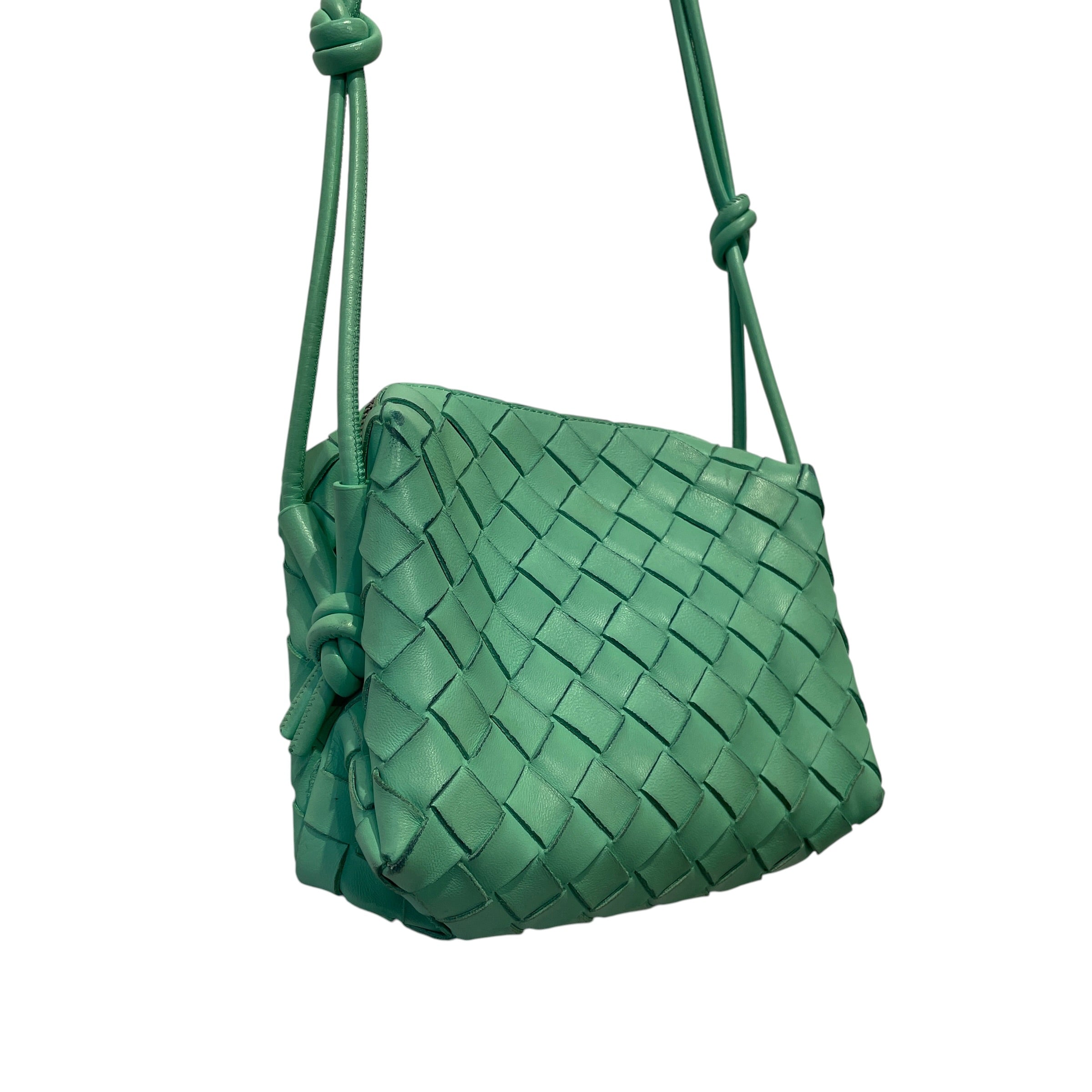 BOTTEGA VENETA/Bag/Leather/GRN/INTRECCIATO MINI LOOP view 2