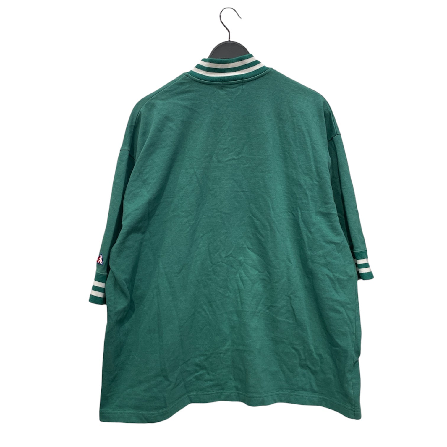 HYSTERIC GLAMOUR/SS Shirt/XL/Cotton/GRN/VARISTY STYLE SS SHIRT view 2