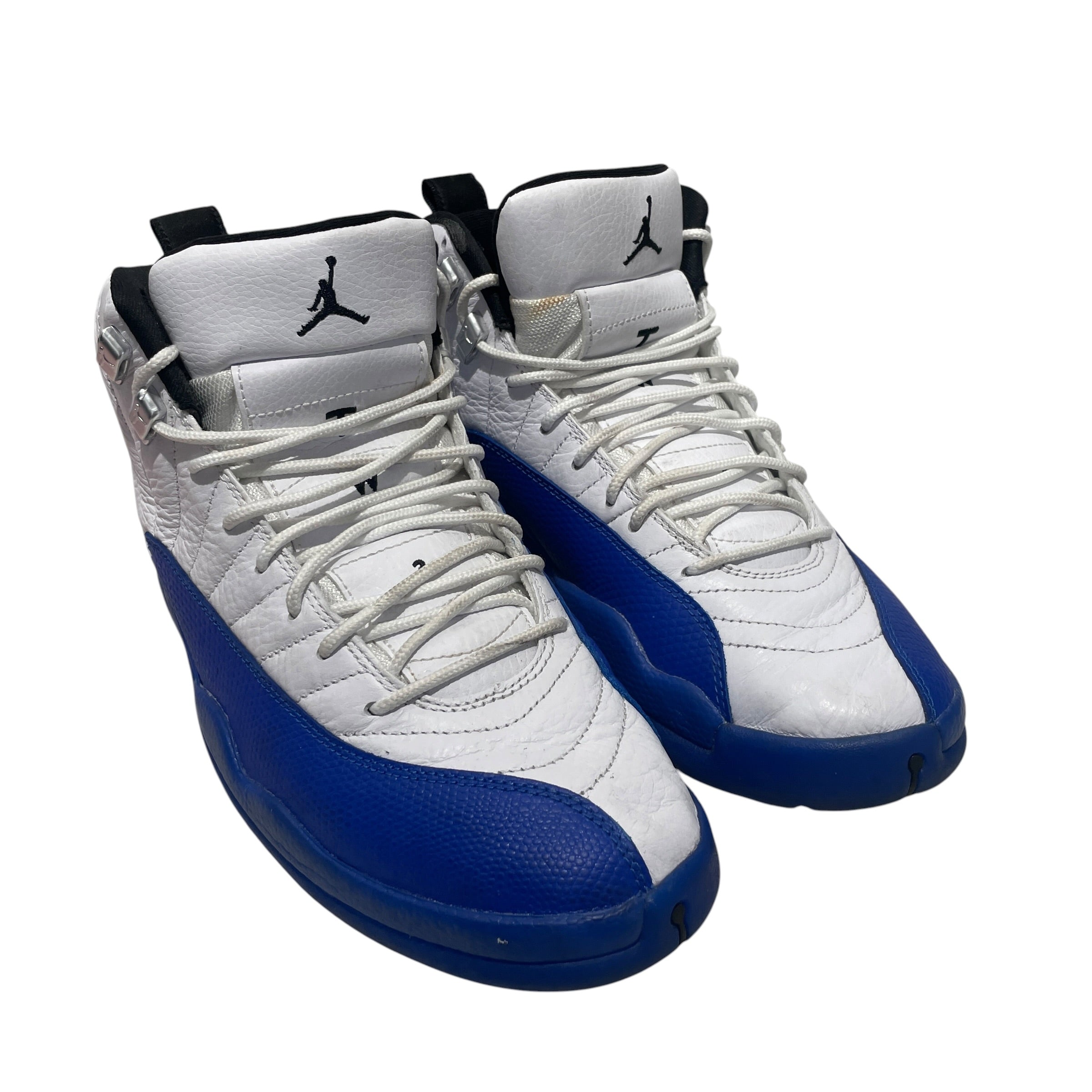 JORDAN BRAND/Hi-Sneakers/US 10/Leather/WHT/JORDAN 12 BLUEBERRY view 1