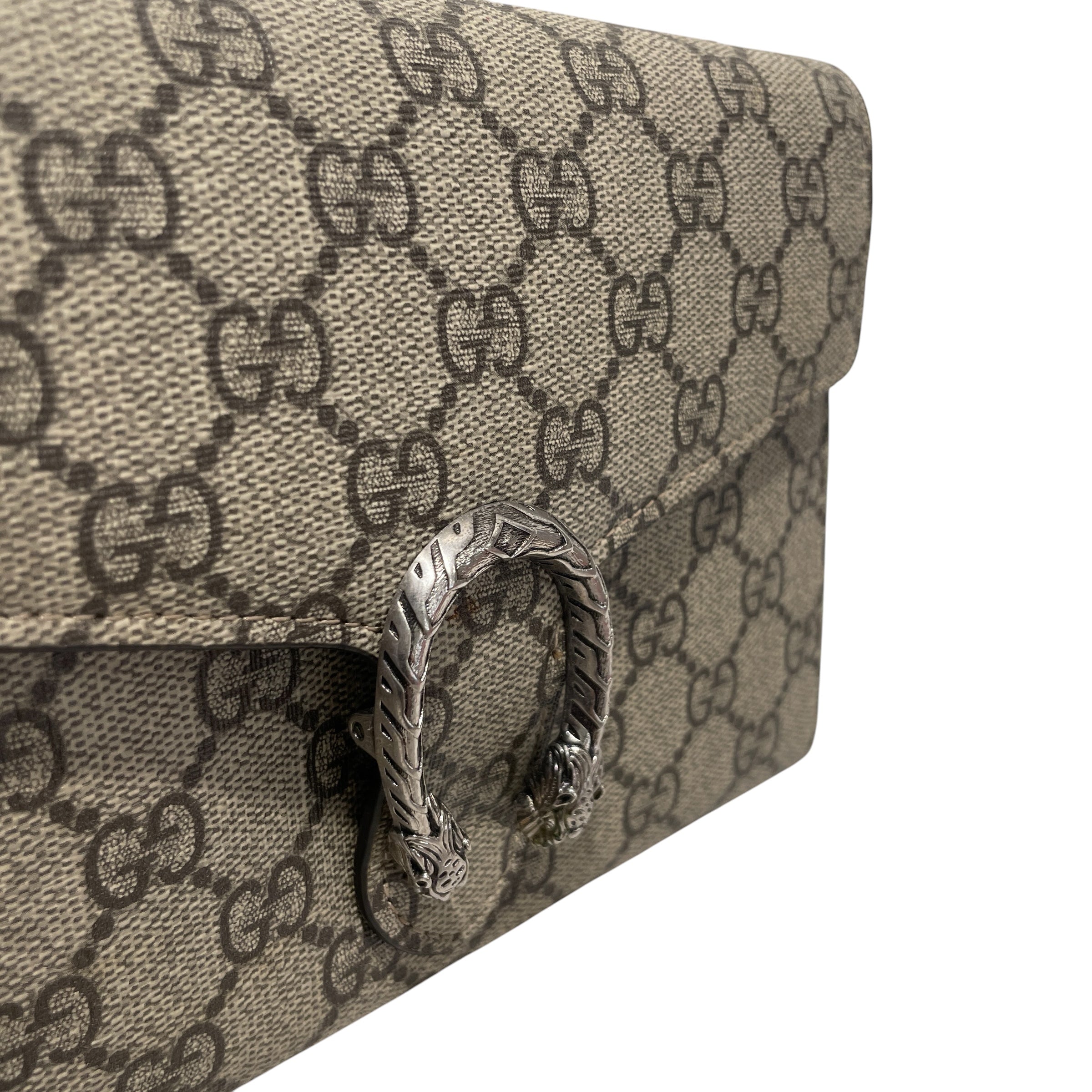 GUCCI/Hand Bag/Monogram/Leather/KHK/doinysus view 6