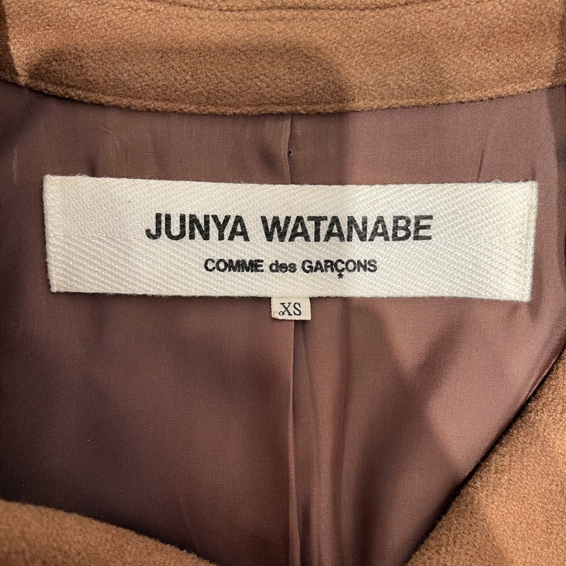 JUNYA WATANABE COMME des GARCONS/Coat/XS/Brown/Wool/