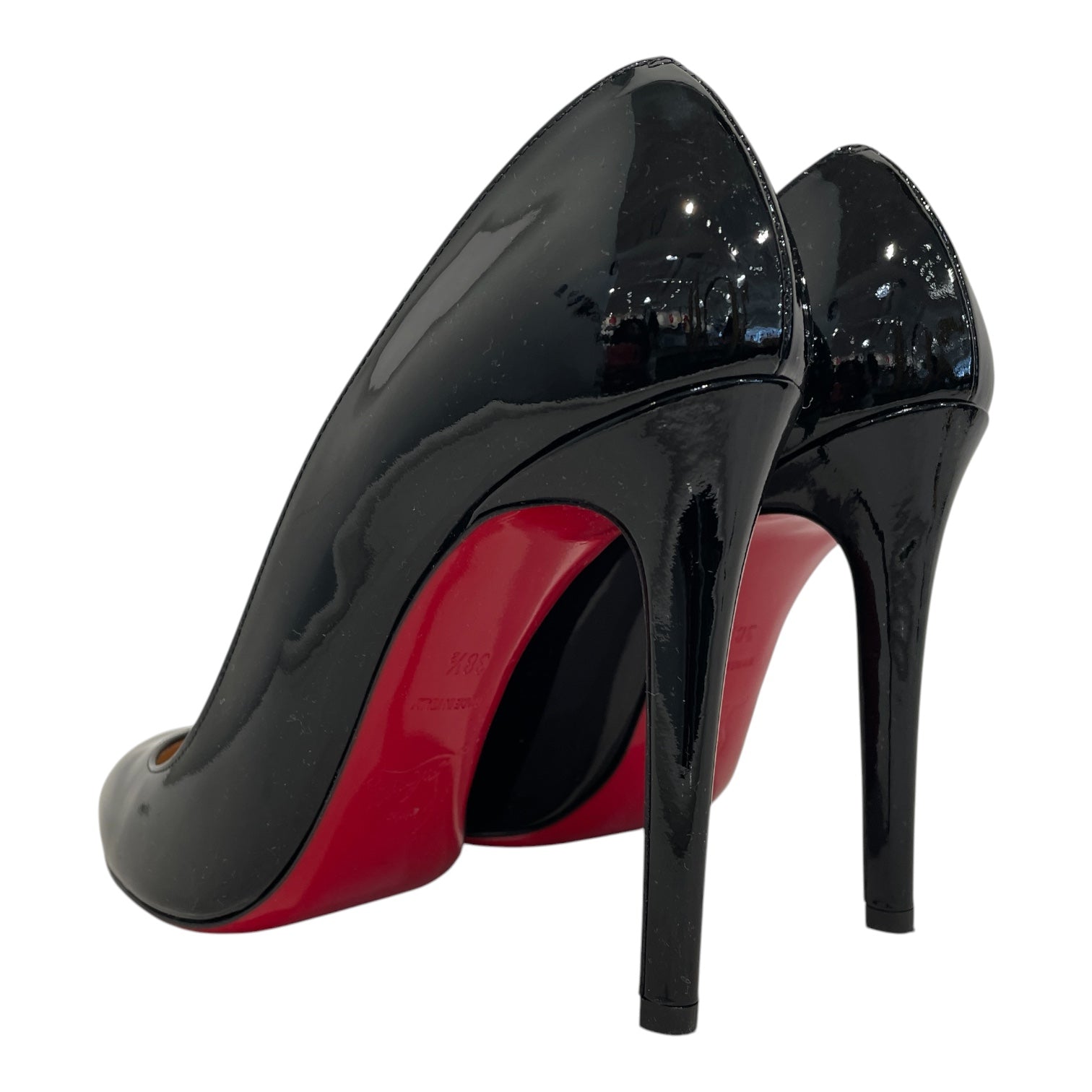 Christian Louboutin/Heels/EU 38.5/BLK/Fifi 100 view 2