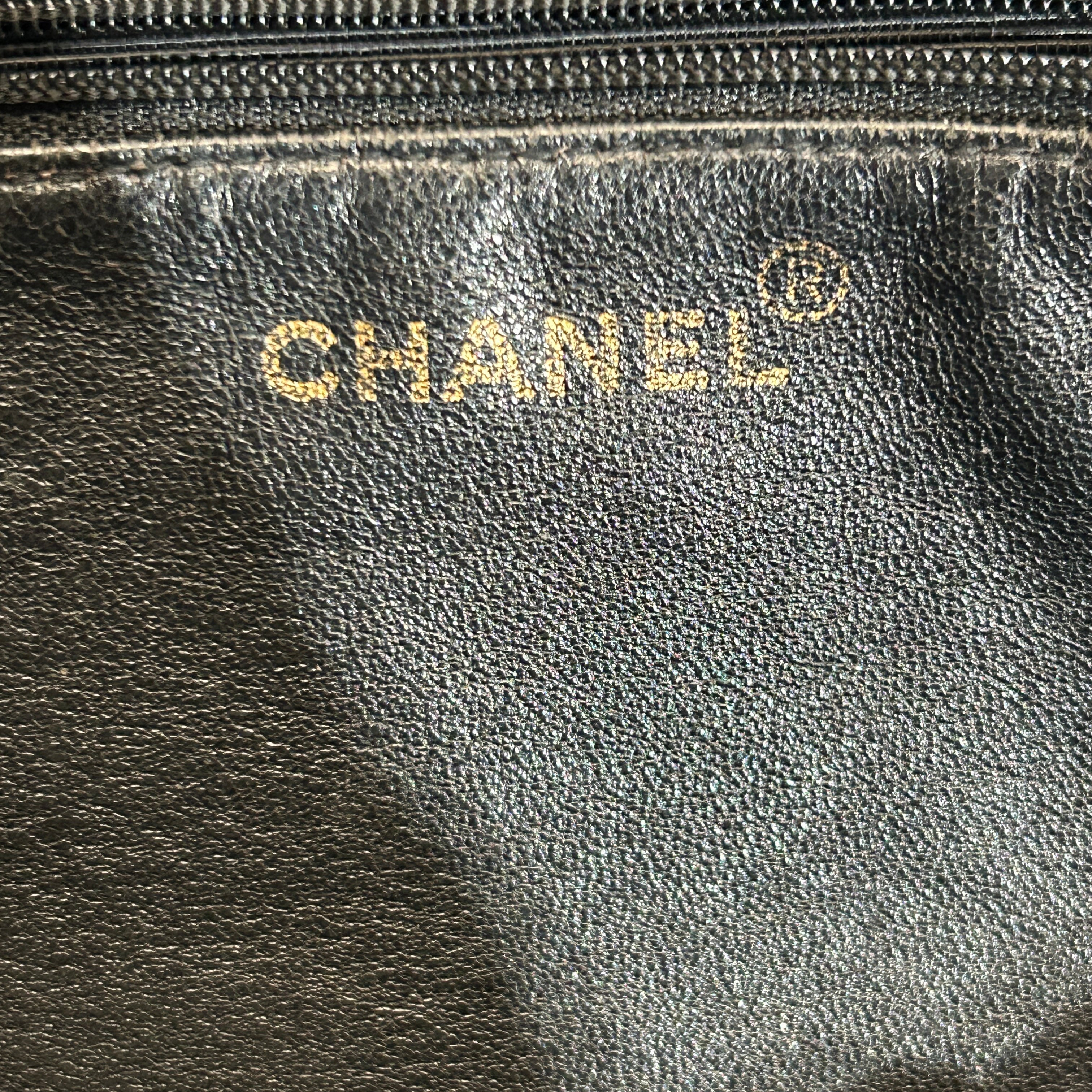 CHANEL/Tote Bag/Leather/BLK/deca coco view 5