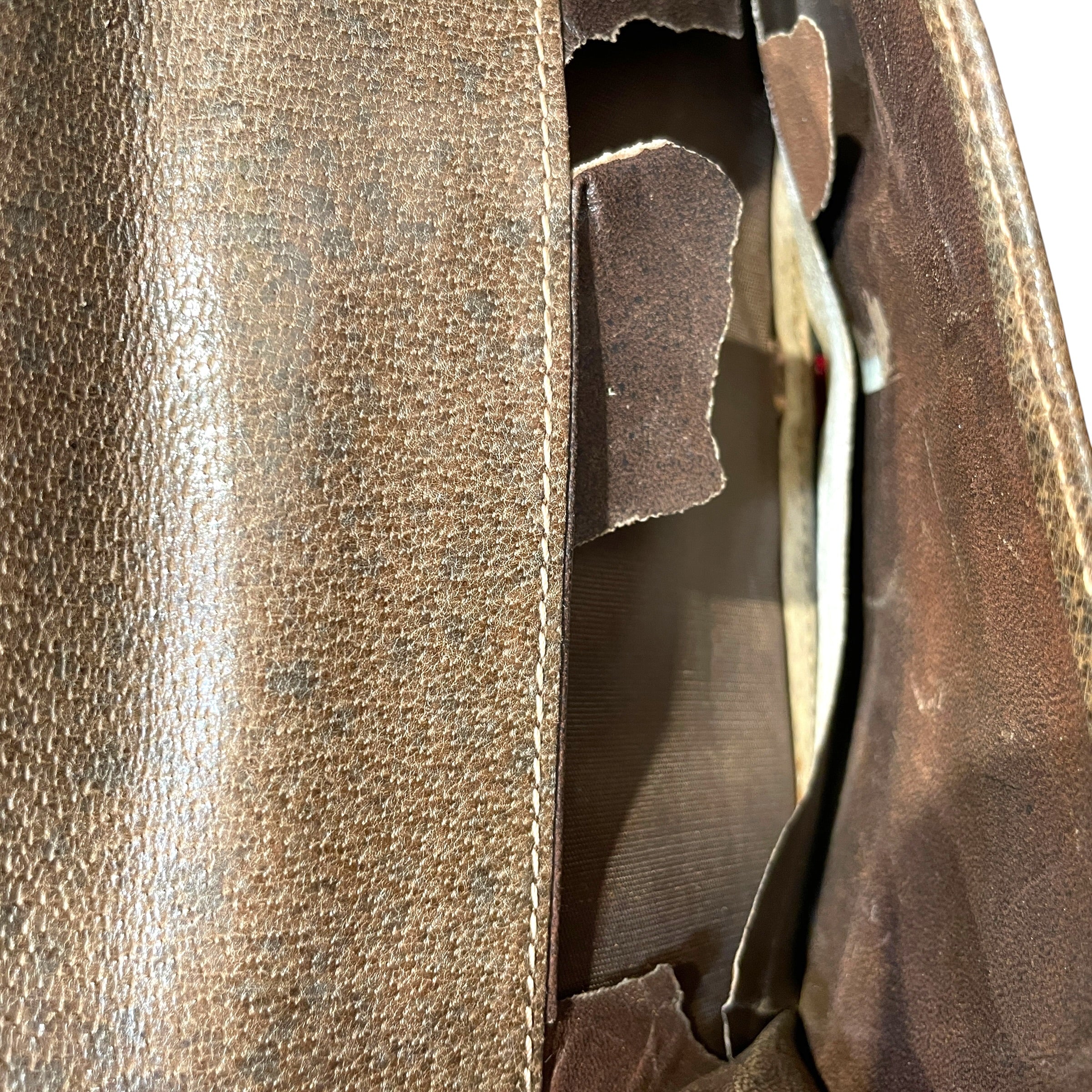 GUCCI/Wallet/Monogram/Leather/BRW/Long Monogram Wallet view 4