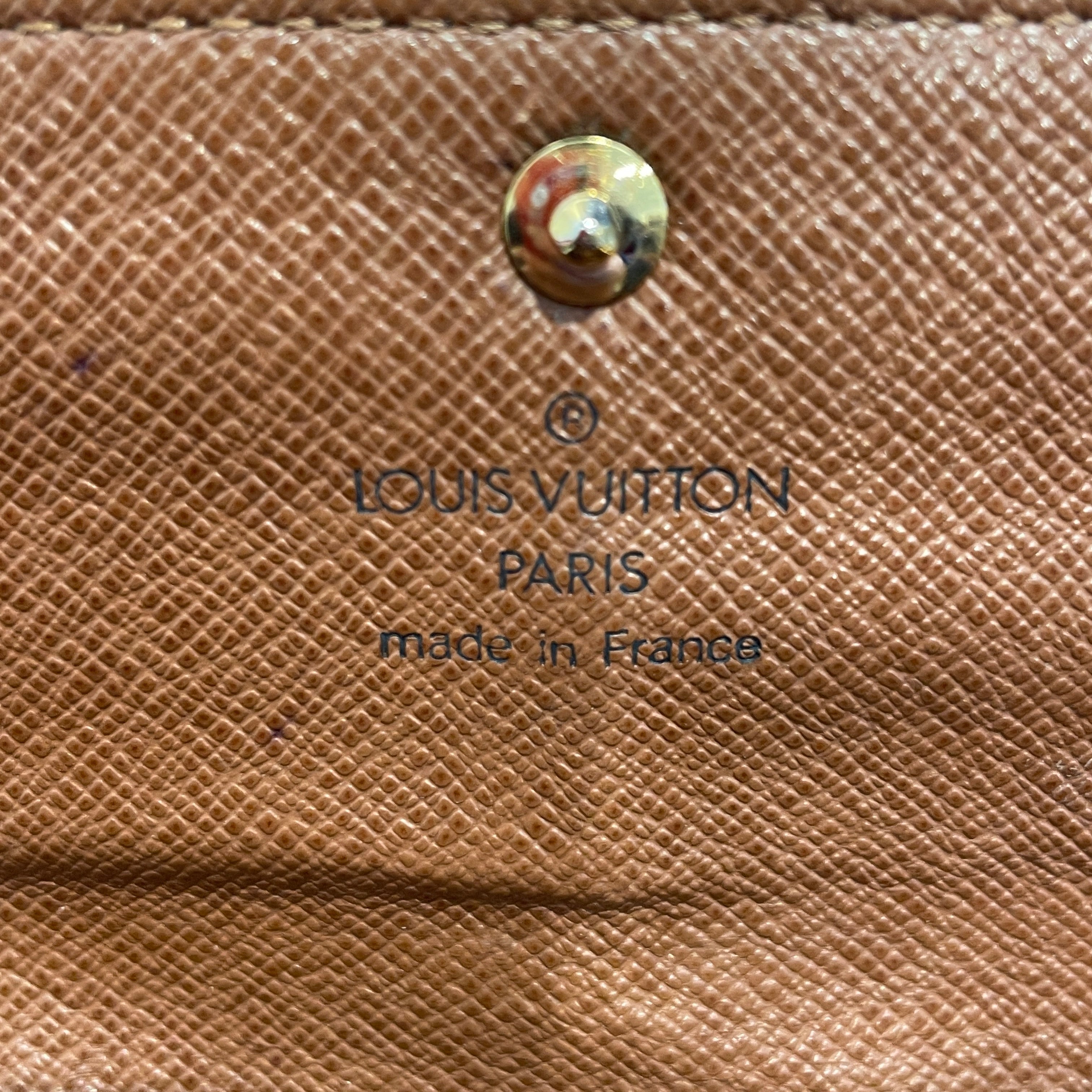 LOUIS VUITTON/Bifold Wallet/Monogram/Leather/BRW/LONG BIFOLD MONOGRAM WALLET view 4