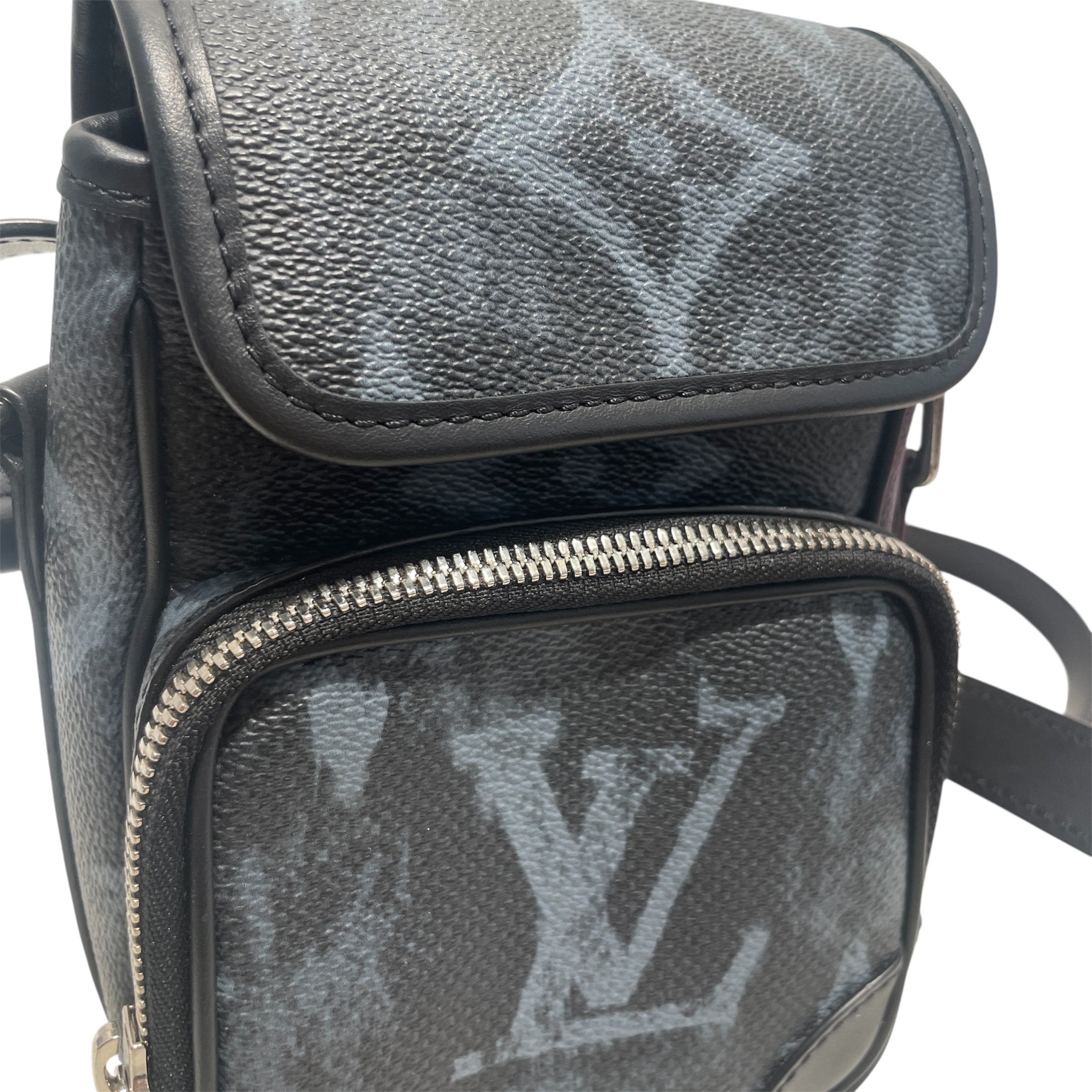 LOUIS VUITTON/Cross Body Bag/All Over Print/Leather/BLK/CROSS BPDY GRAFITI LOGO view 6