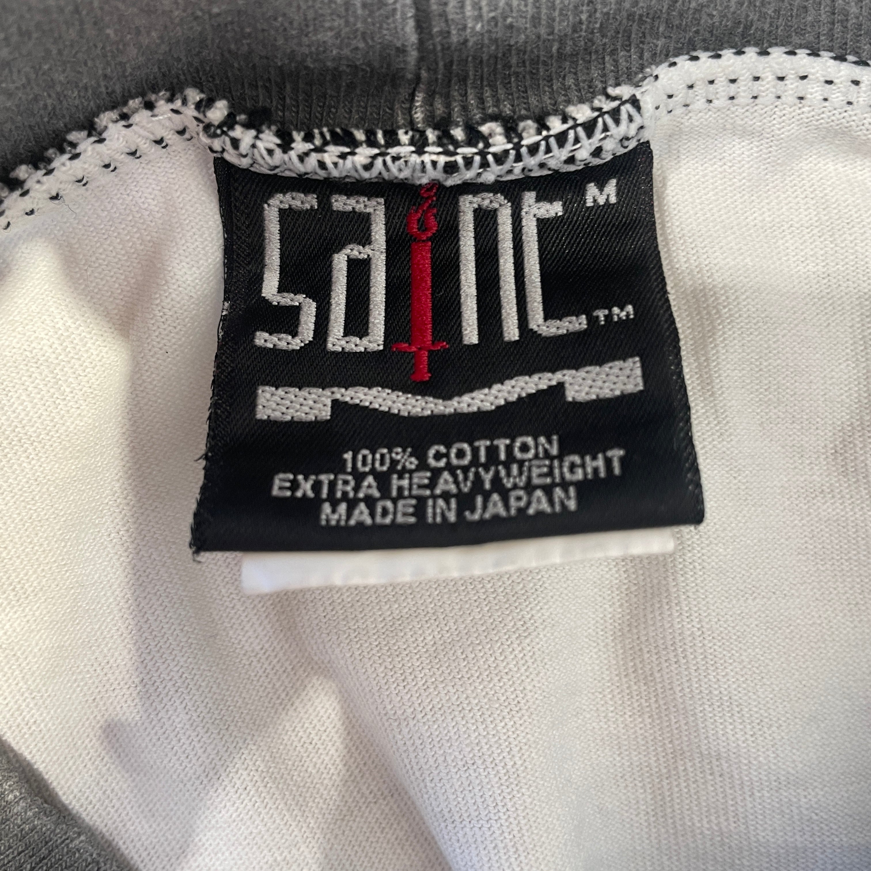 SAINT MICHAEL/LS T-Shirt/M/Cotton/WHT/All Over Print/ view 3