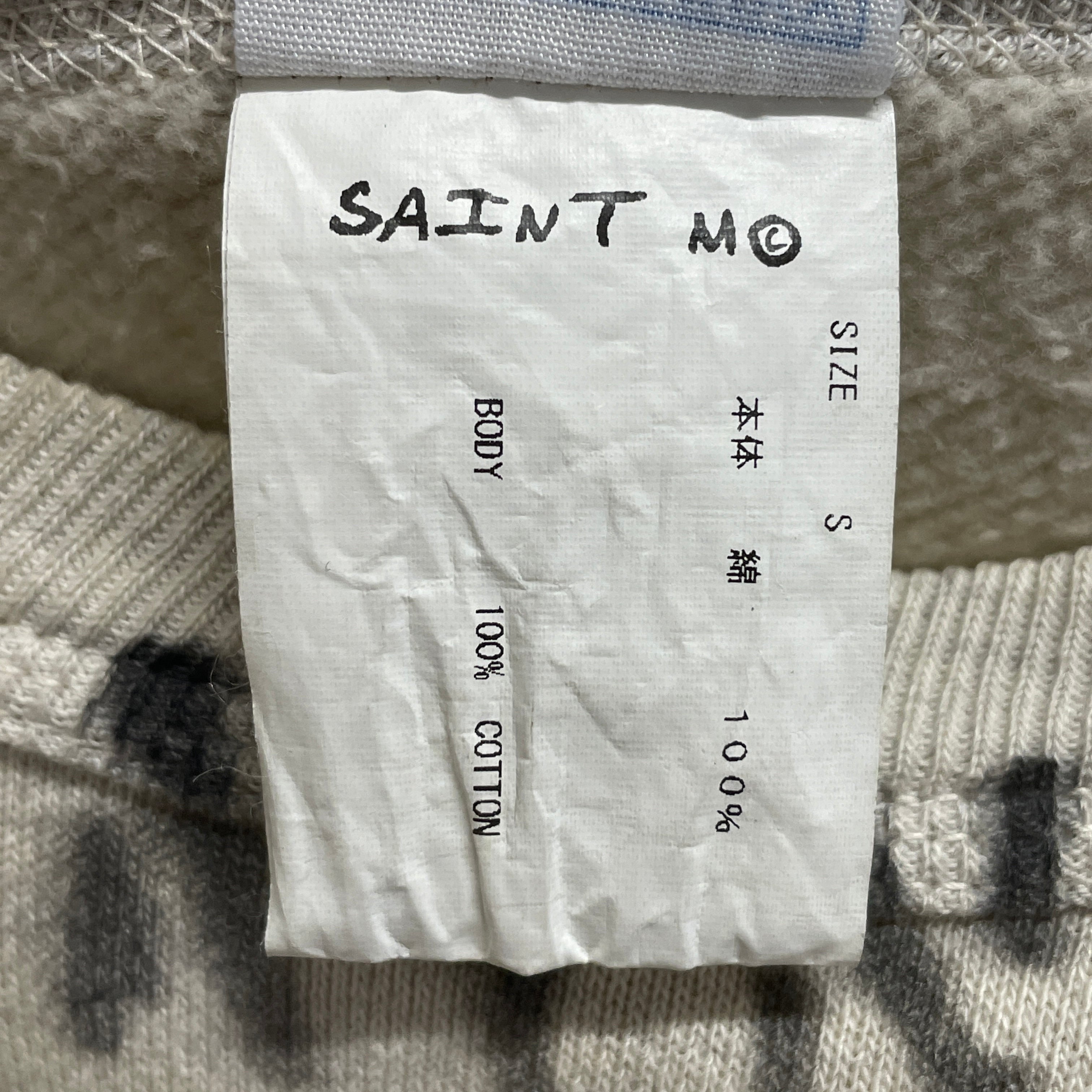 SAINT MICHAEL/Sweatshirt/S/Cotton/GRY/MOTHER GRAPHIC view 4
