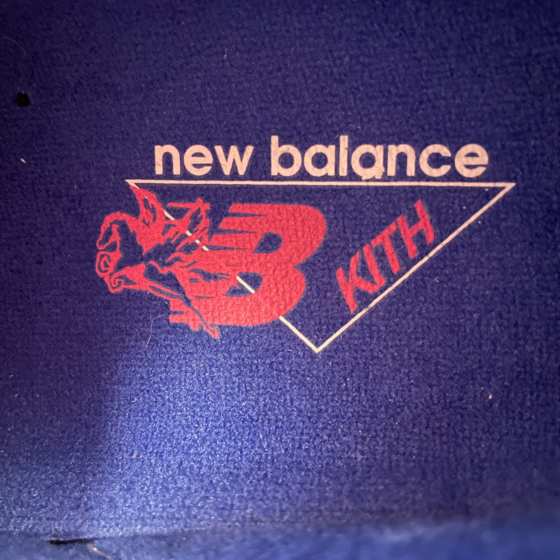 NEW BALANCE/Low-Sneakers/US 10.5/Plain/Suede/BLU//KITH DAYTONA 990V3