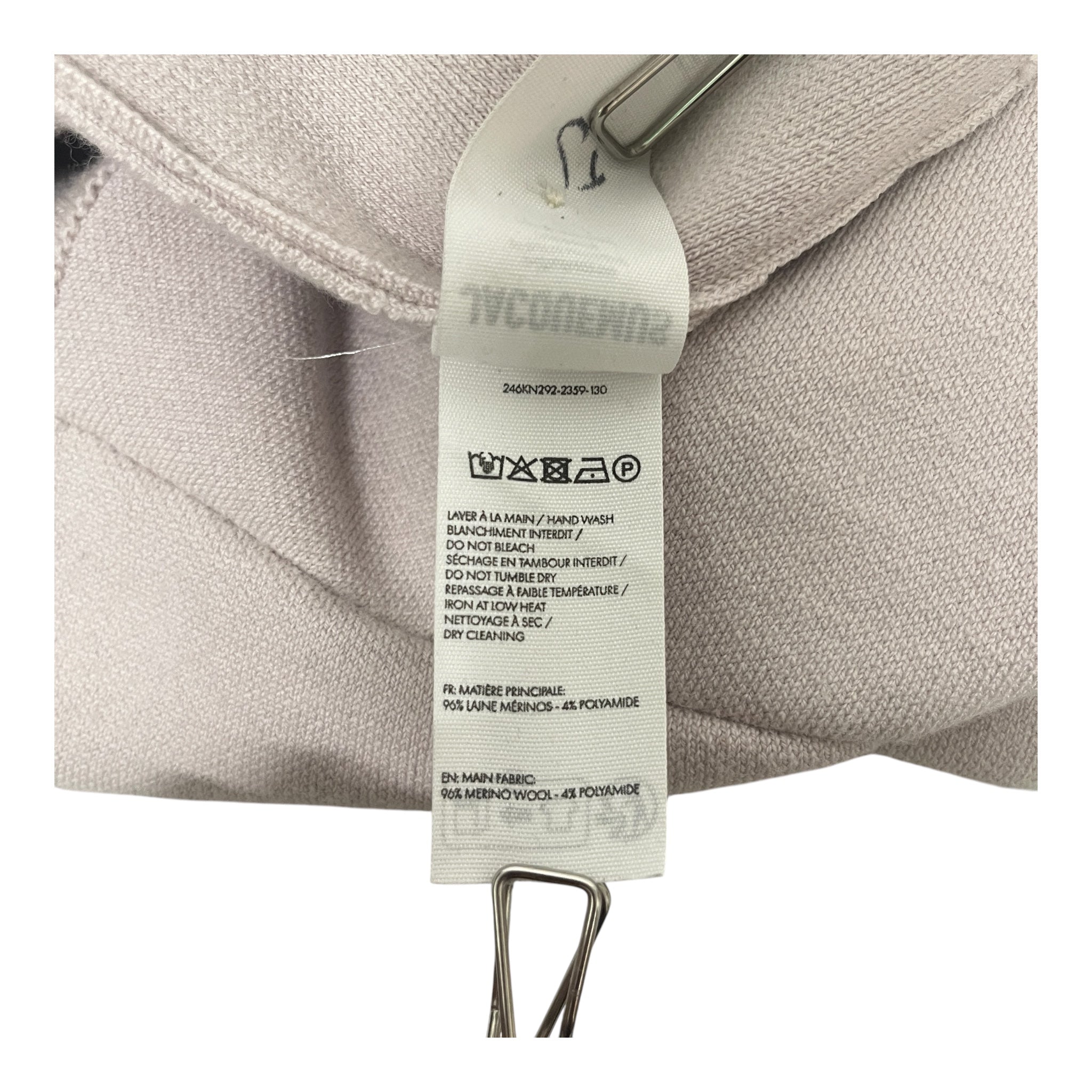 JACQUEMUS/Cardigan/XL/Wool/PNK/J NECK TAG view 7