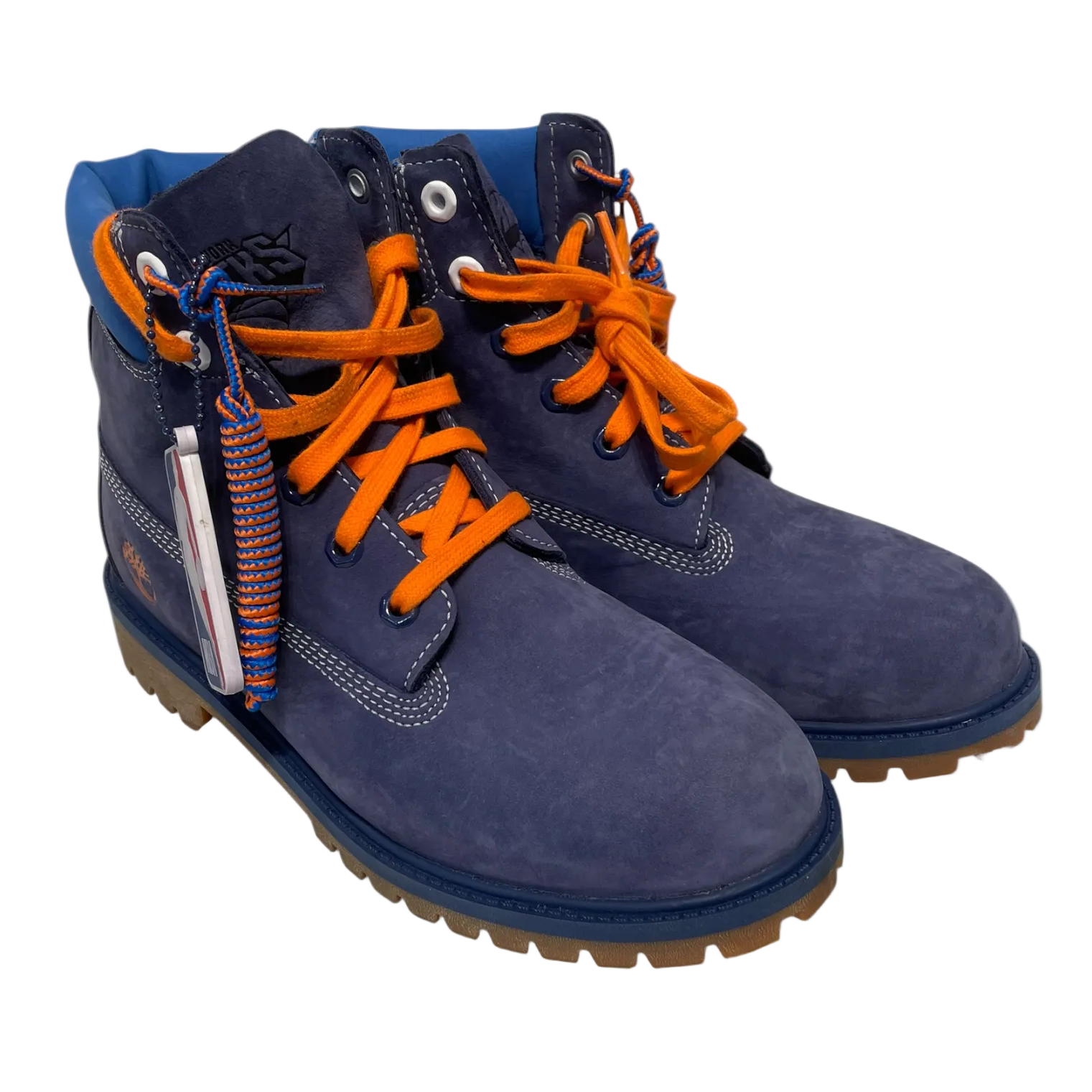 Timberland/NBA/Lace Up Boots/EU 39/Leather/BLU/KNICKS view 1