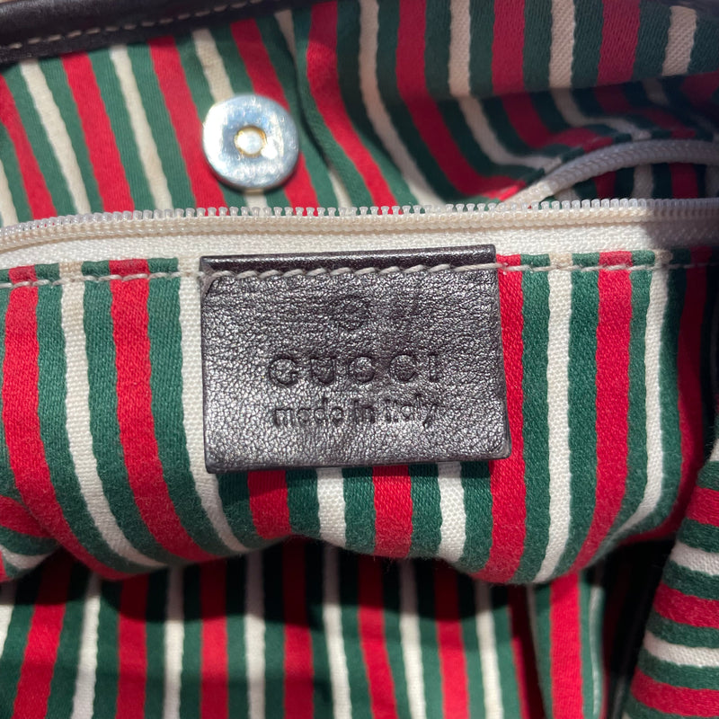 GUCCI/Clutch Bag/KHK/Brit Interlocking GG