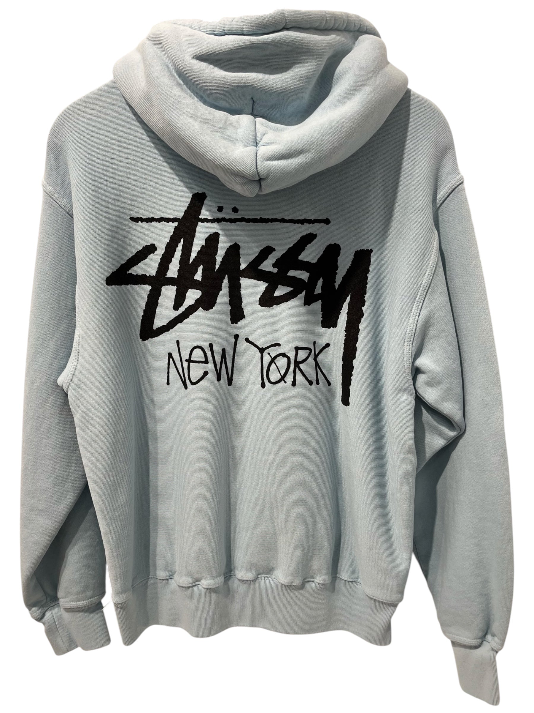 STUSSY/Hoodie/XL/Graphic/Cotton/BLU/nyexclusive pullover s bluetag view 3