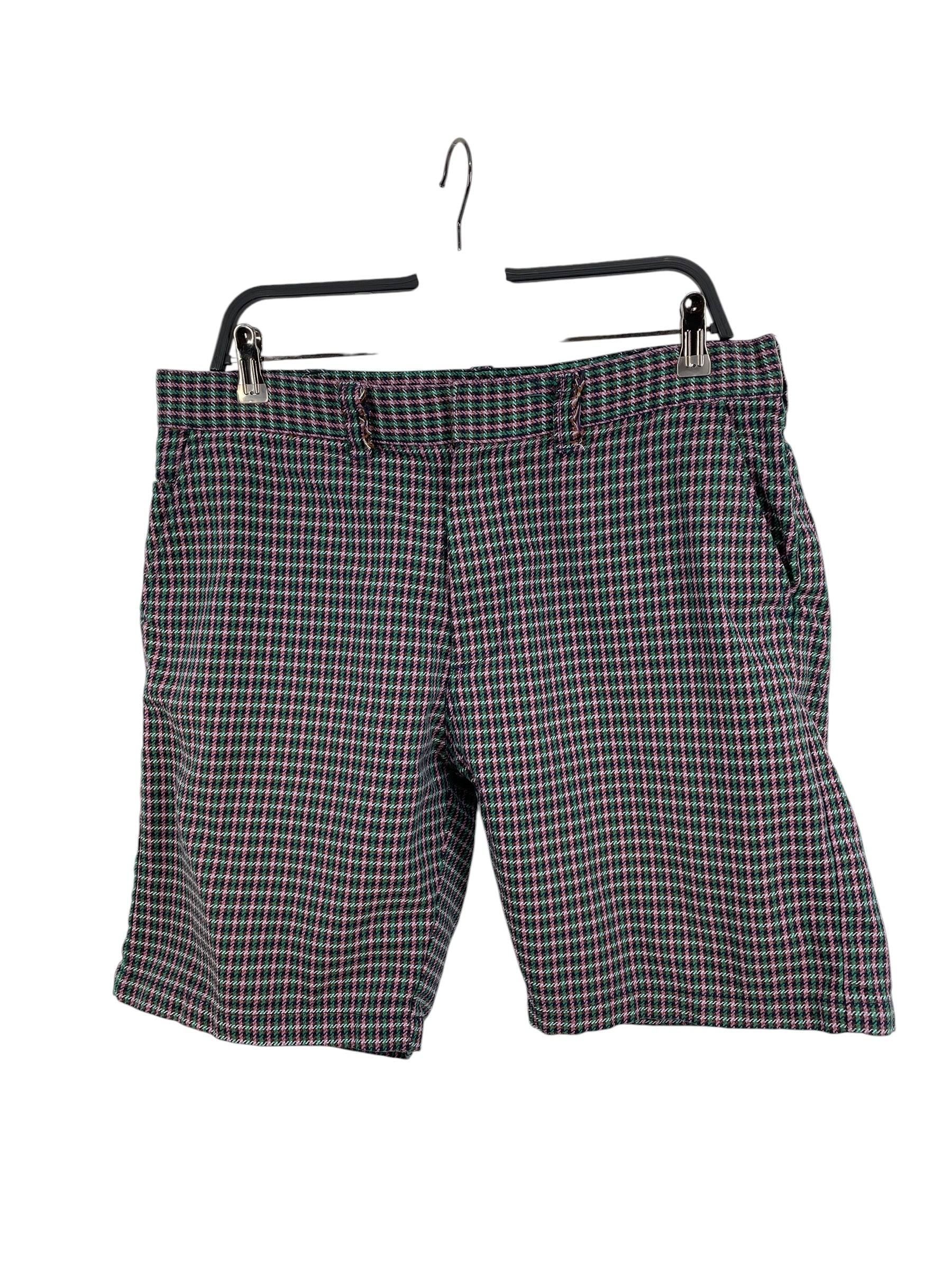 Supreme/Shorts/34/Cotton/MLT/All Over Print/GRN,PNK,HOUDSTOOTH PATTERN view 1