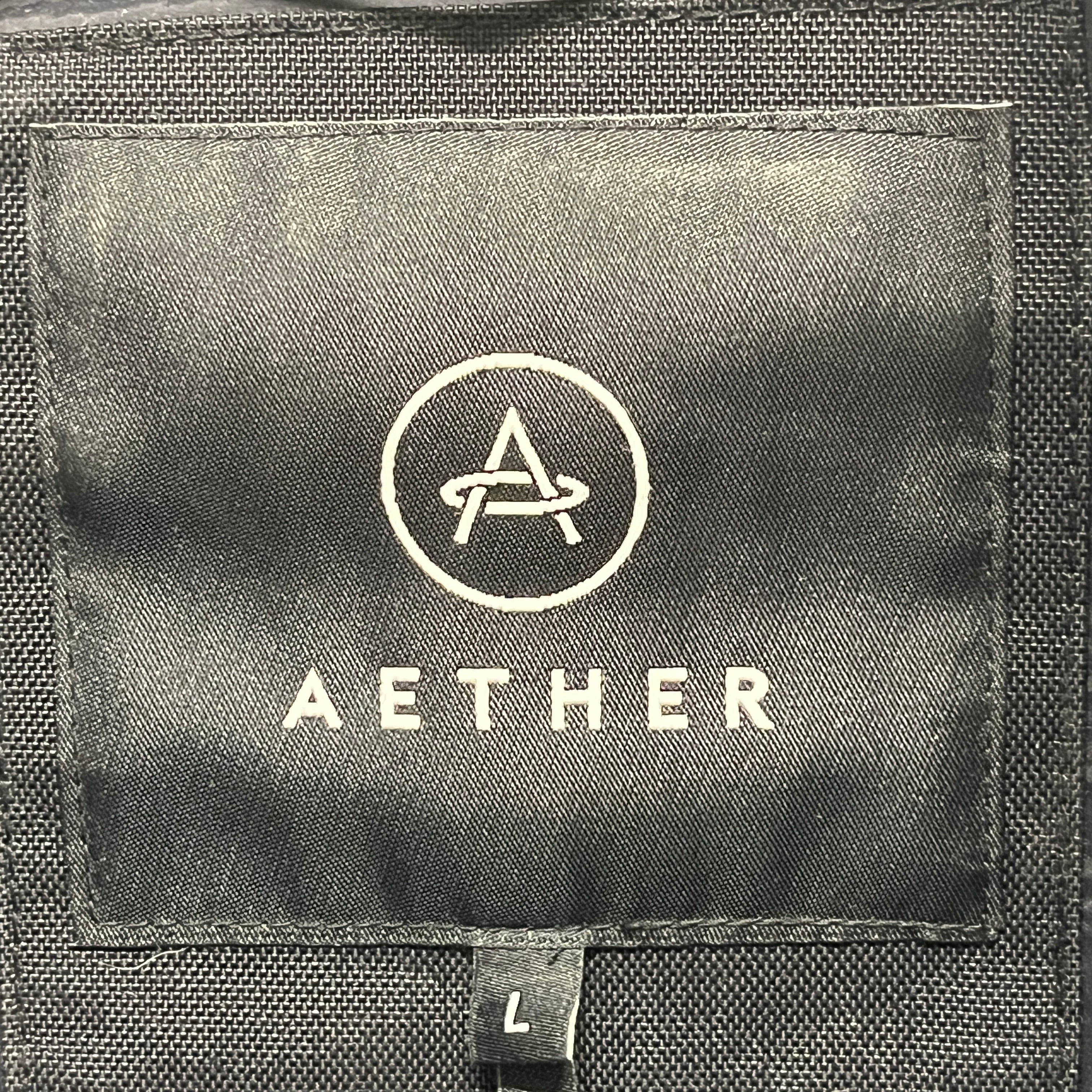 AETHER APPARE/Riders Jkt (S)/L/BLK/DRAFT MESH MOTO JACKET view 3