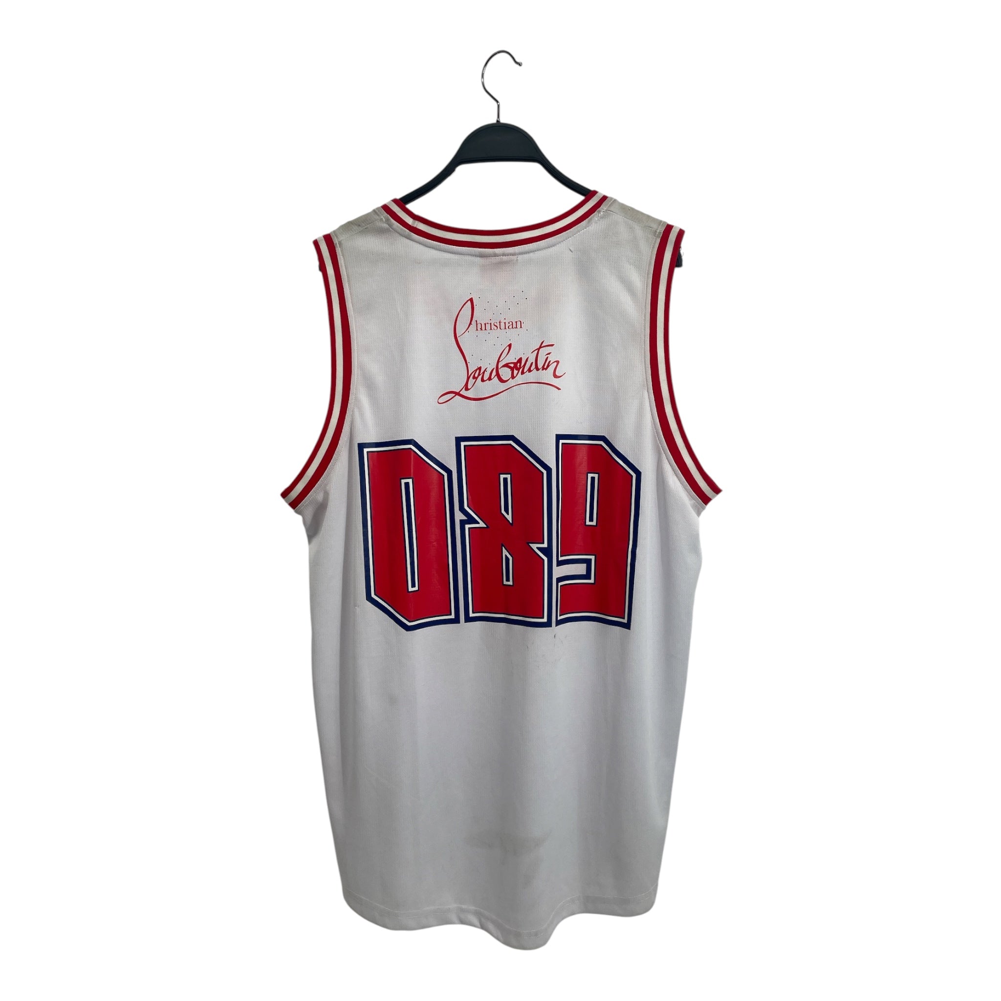 Christian Louboutin/Tank Top/Silk/WHT/ASTRO LOUBI JERSEY view 2