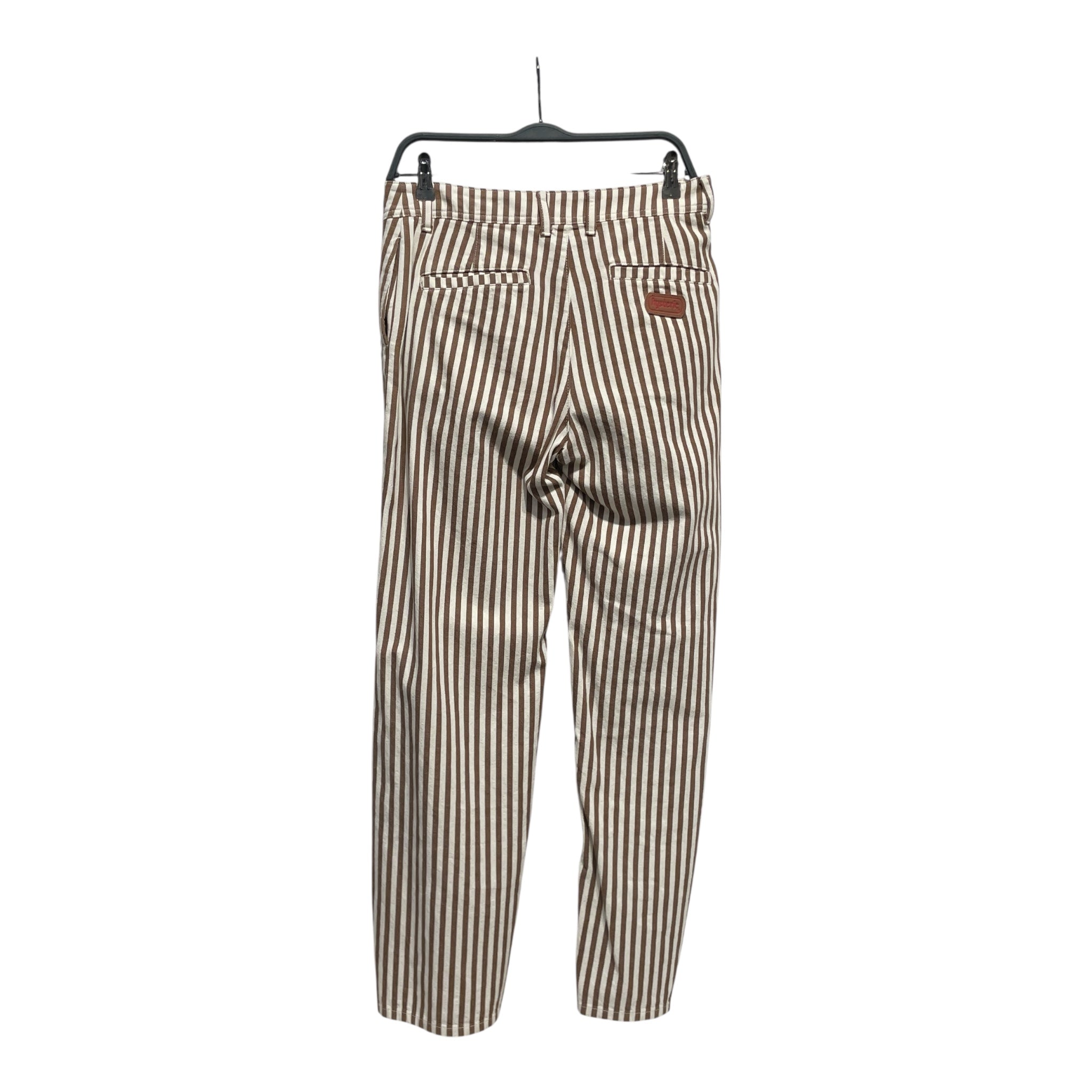 HYSTERIC GLAMOUR/Straight Pants/28/Cotton/BRW/Stripe/PINSTRIPE view 2