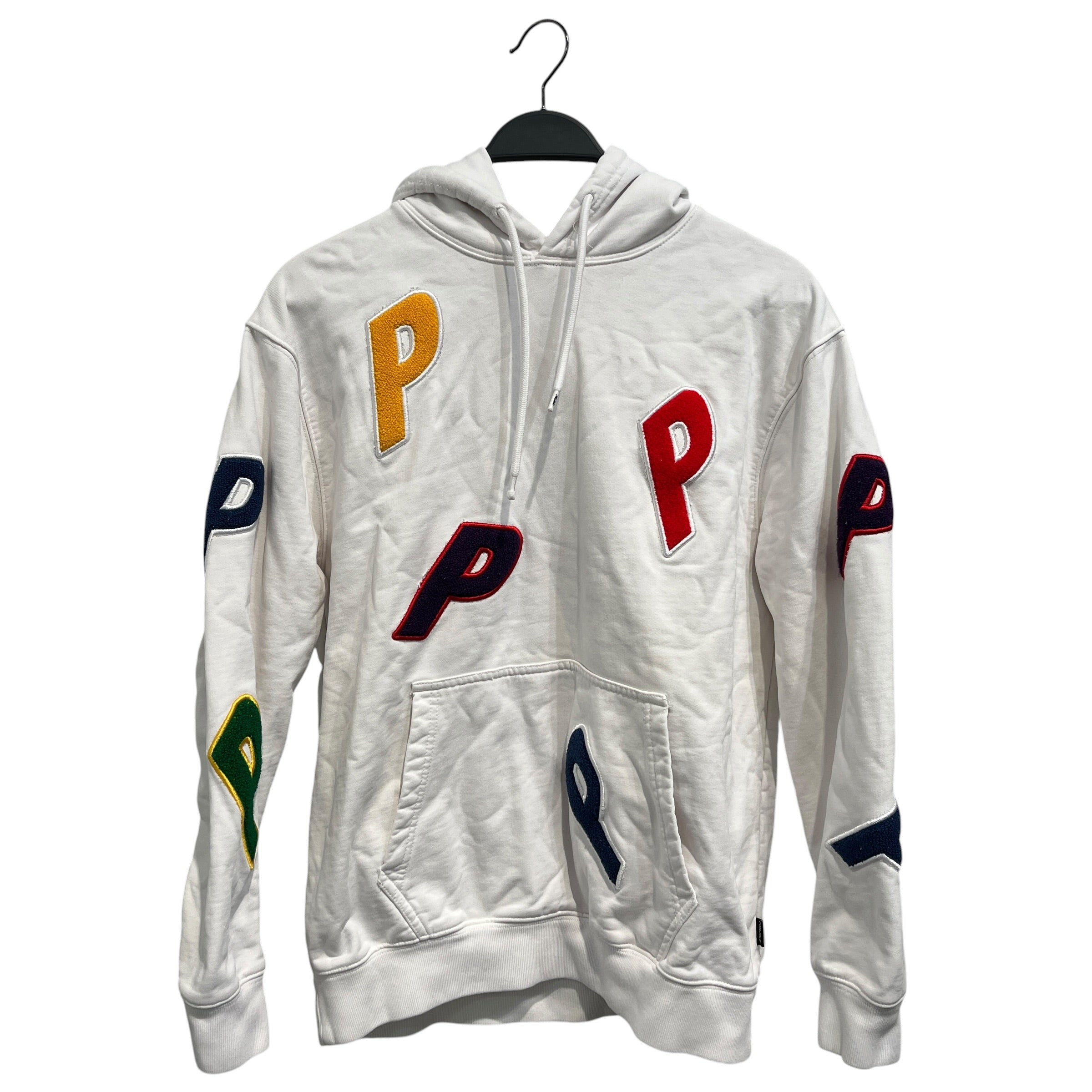 PALACE/Hoodie/M/Cotton/WHT/P hoodie view 1