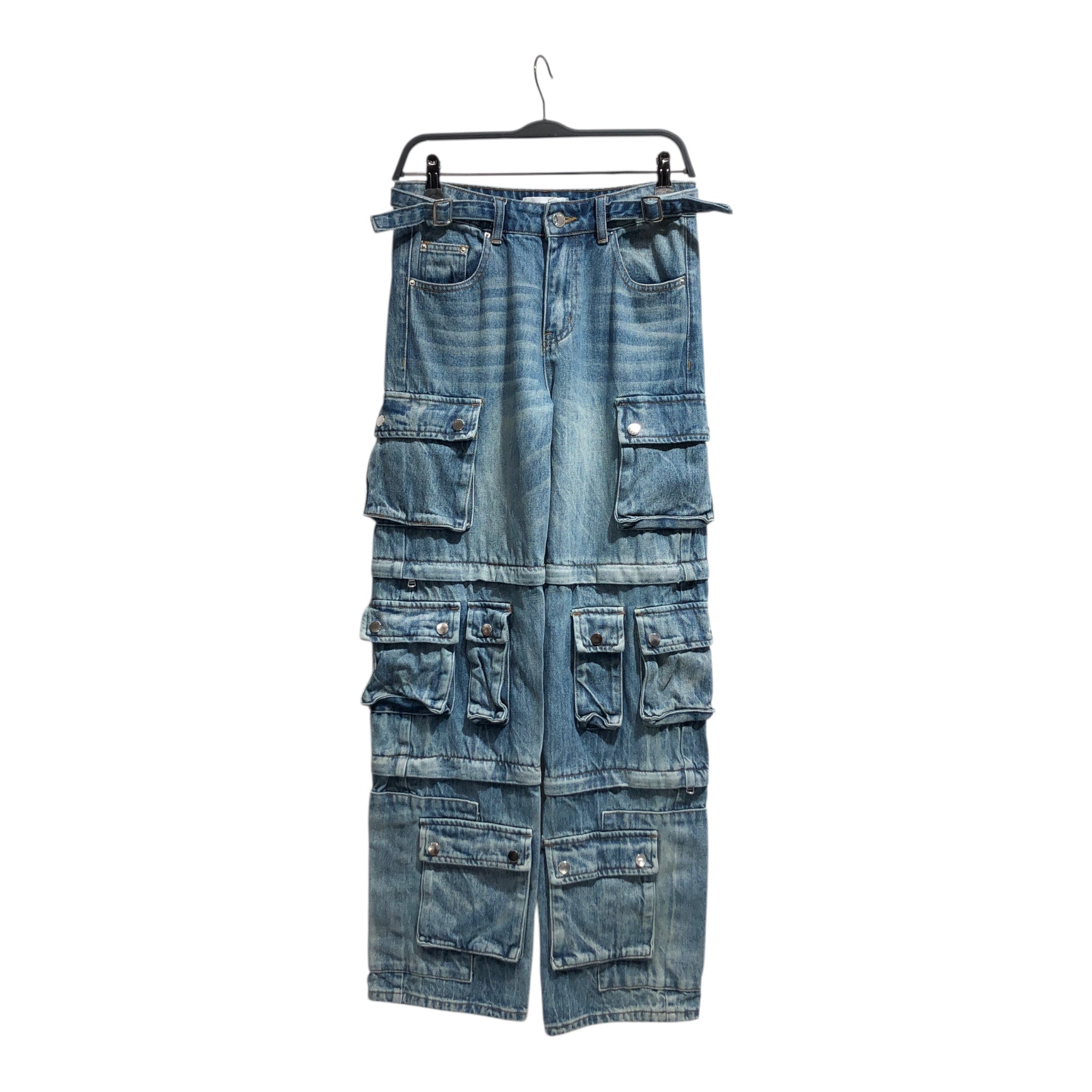 GEMSBYMADELINE/Bottoms/S/Denim/IDG/2 WAY CARGO PAN5S view 1