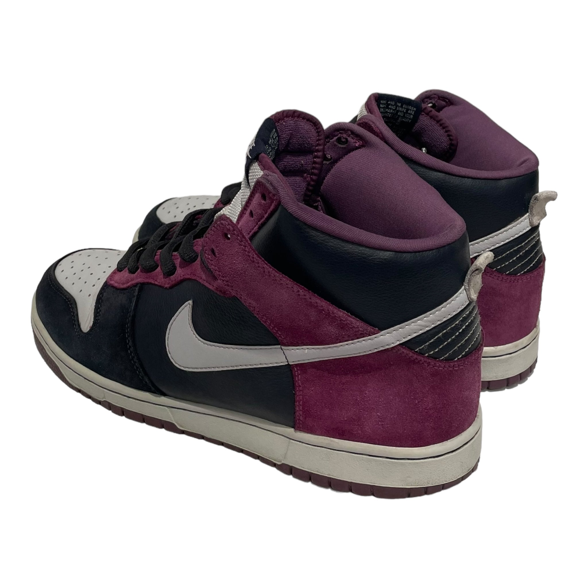 NIKE/DUNK HIGH PRO SB/Hi-Sneakers/US 10.5/Suede/PPL/305050-401 view 2