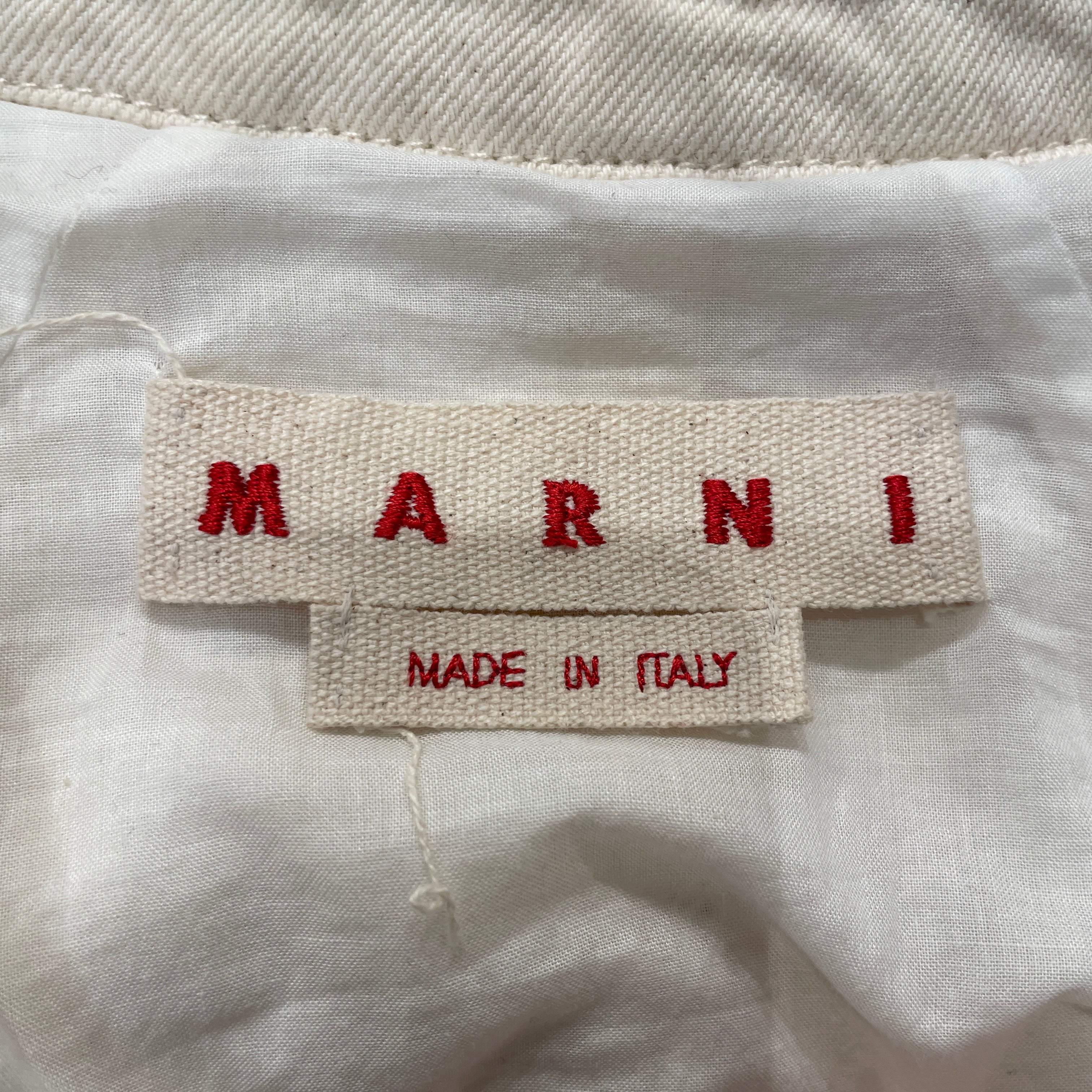 MARNI/Jacket/40/Cotton/CRM/ view 4