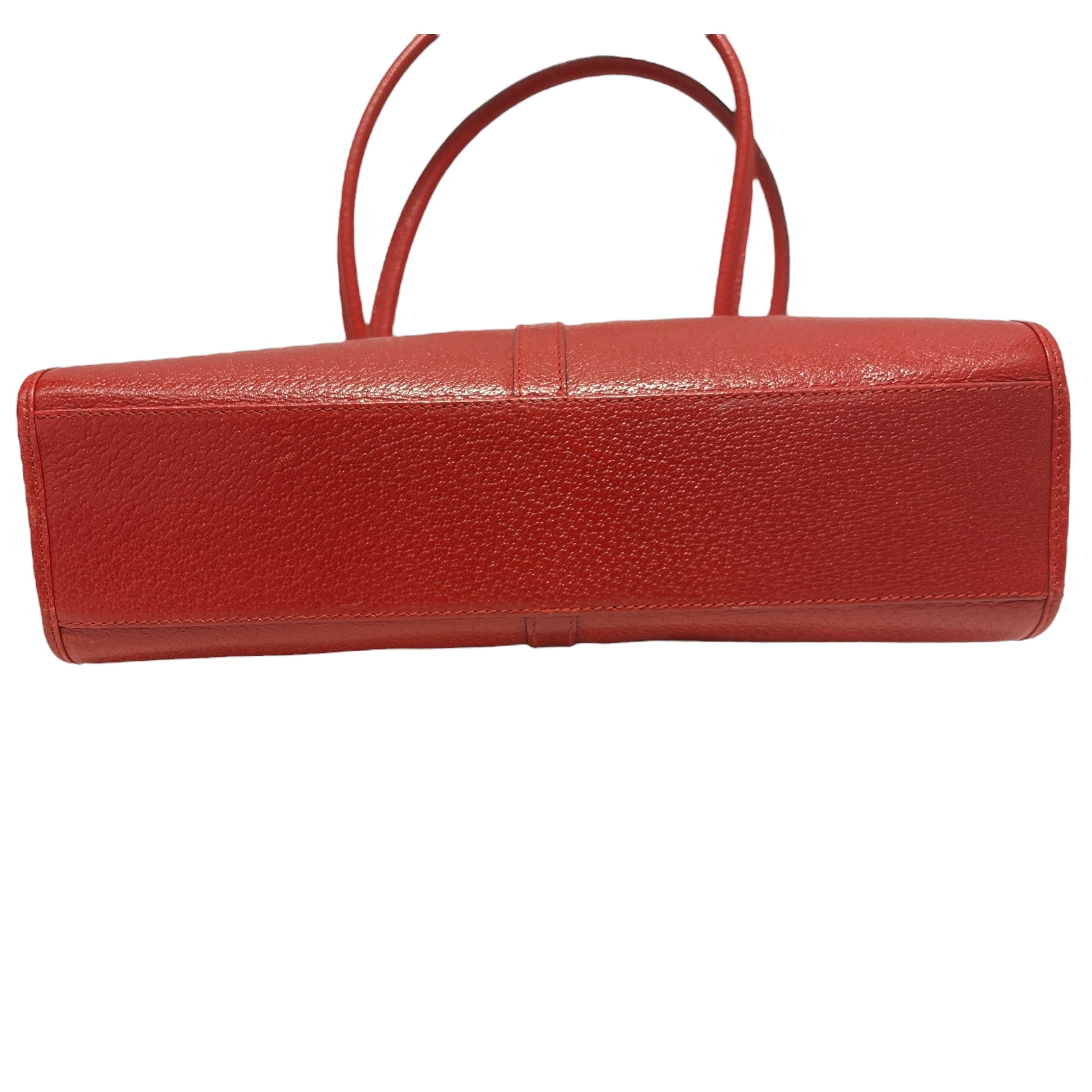 GUCCI/Tote Bag/OS/Leather/RED/GUCCI JACKIE TOTE view 3