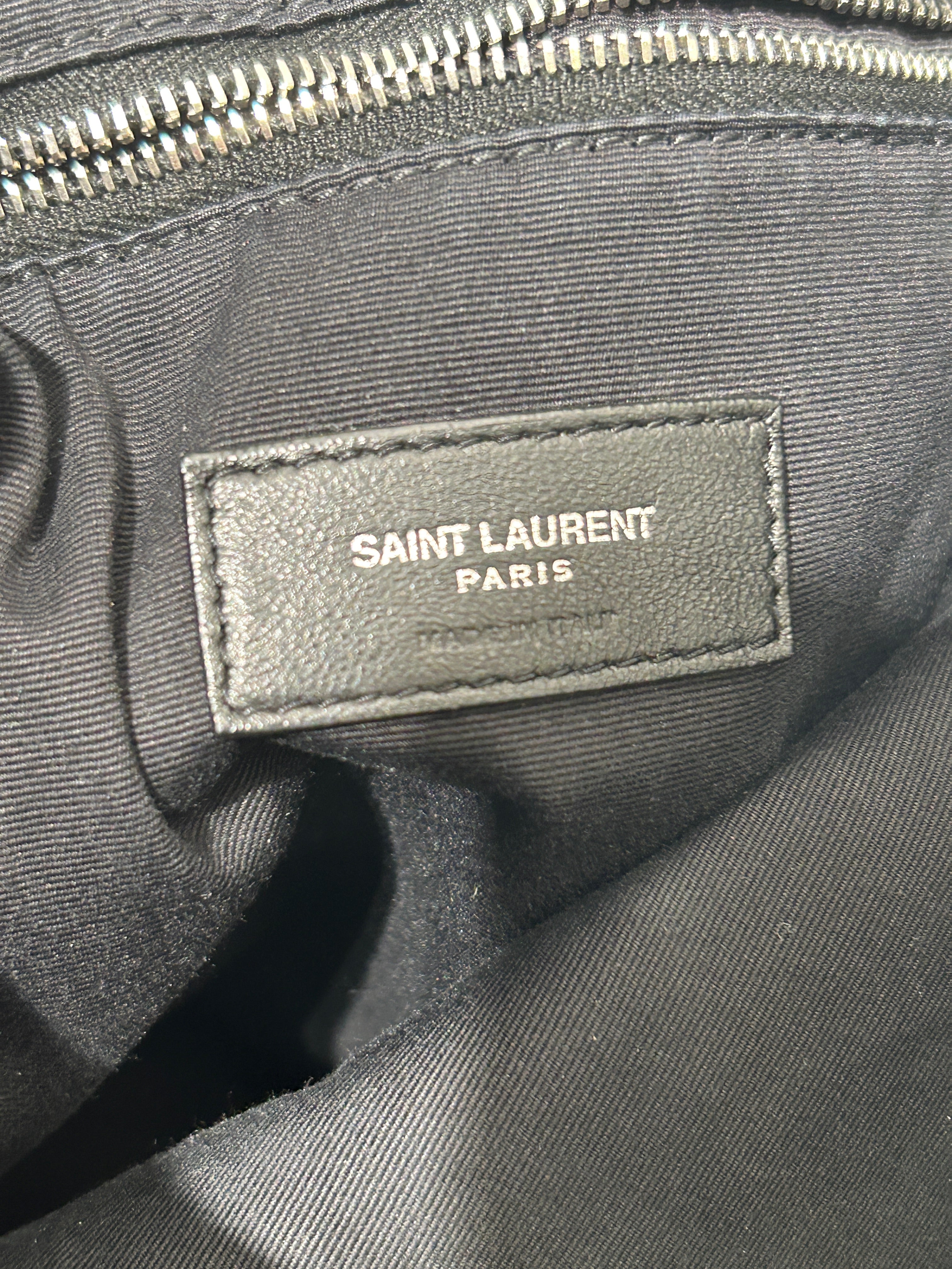 SAINT LAURENT/Bag/All Over Print/Cotton/BLK/ view 5