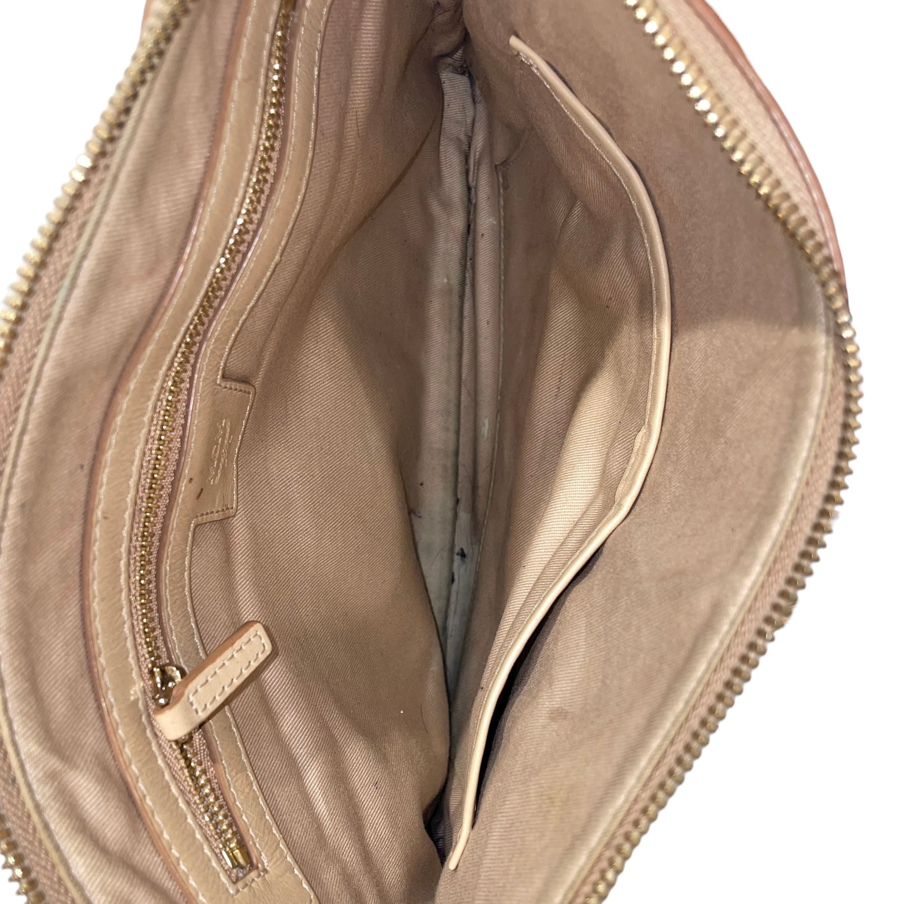 MCM/Cross Body Bag/Monogram/Leather/GLD/ view 9